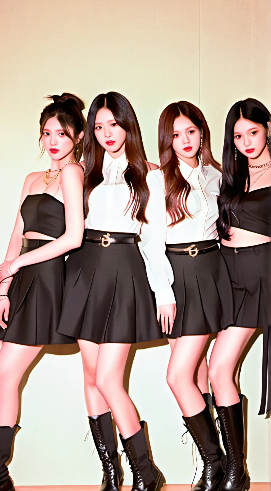 ai character: Blackpink  background