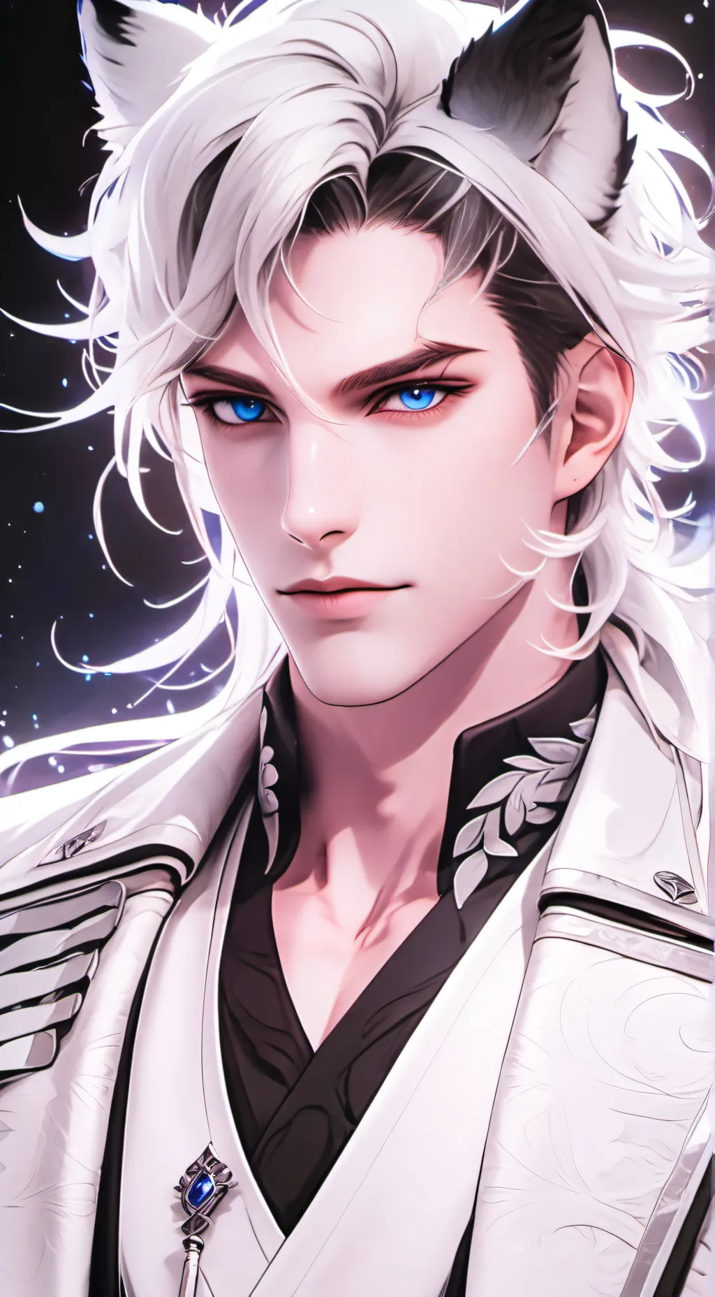 ai character: Oliver  background