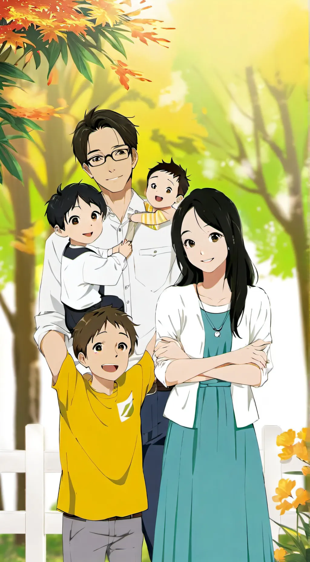 ai character: Family  background