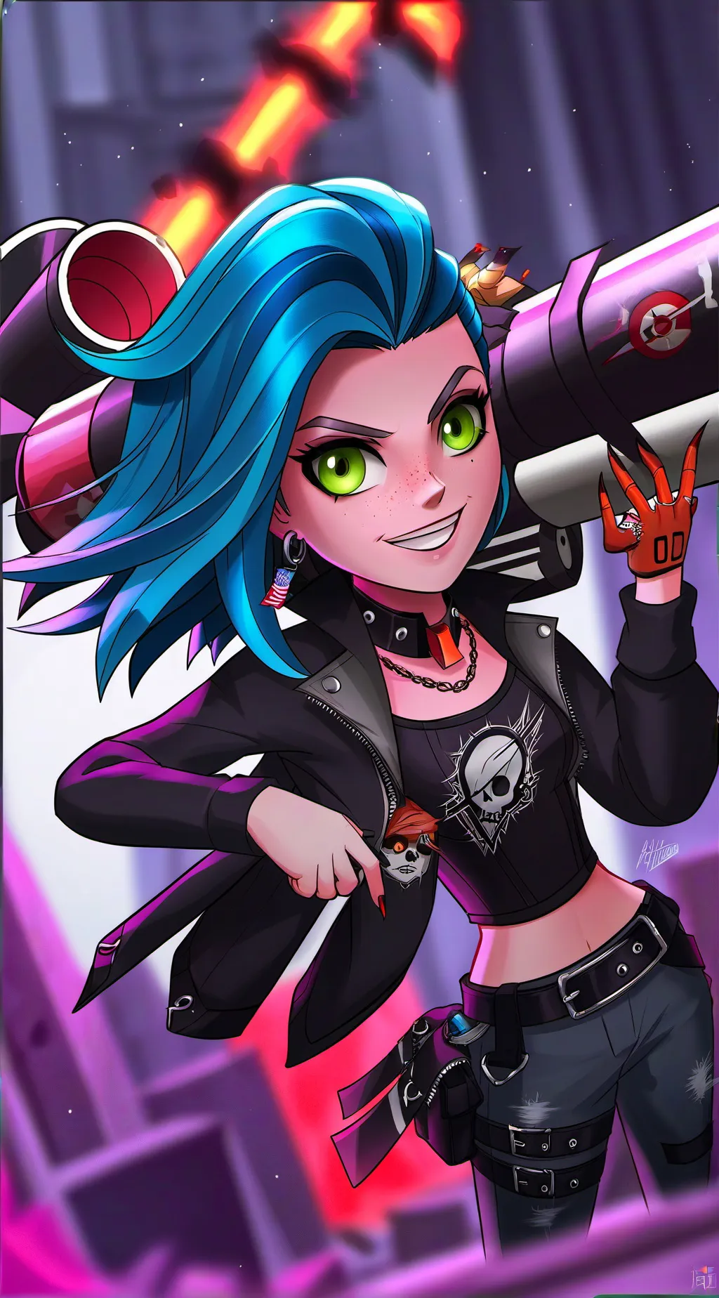 ai character: Jinx background