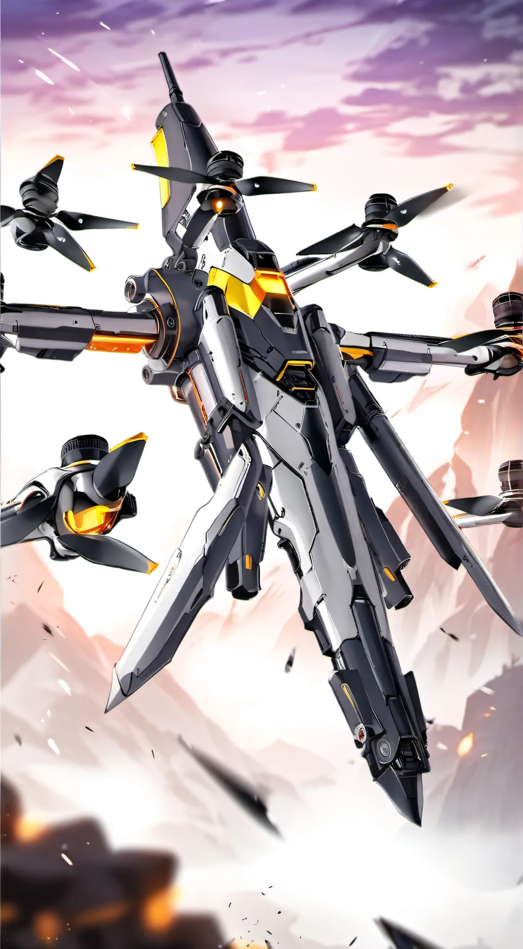 ai character: La Nave De N background