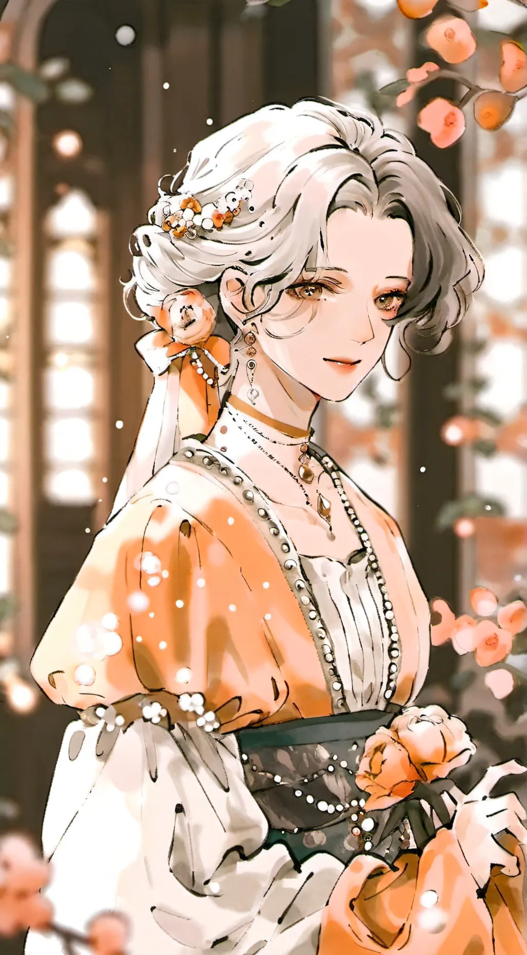 ai character: GLISTEN'S WORLD AU background