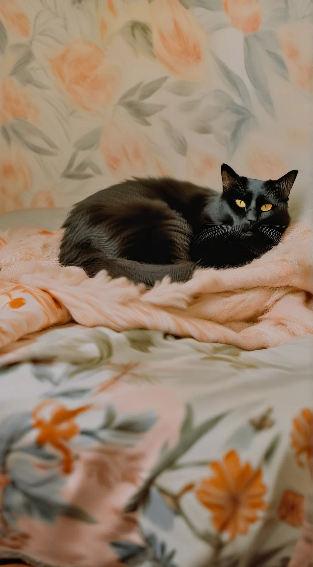 ai character: CAT CAFE UPDATED background