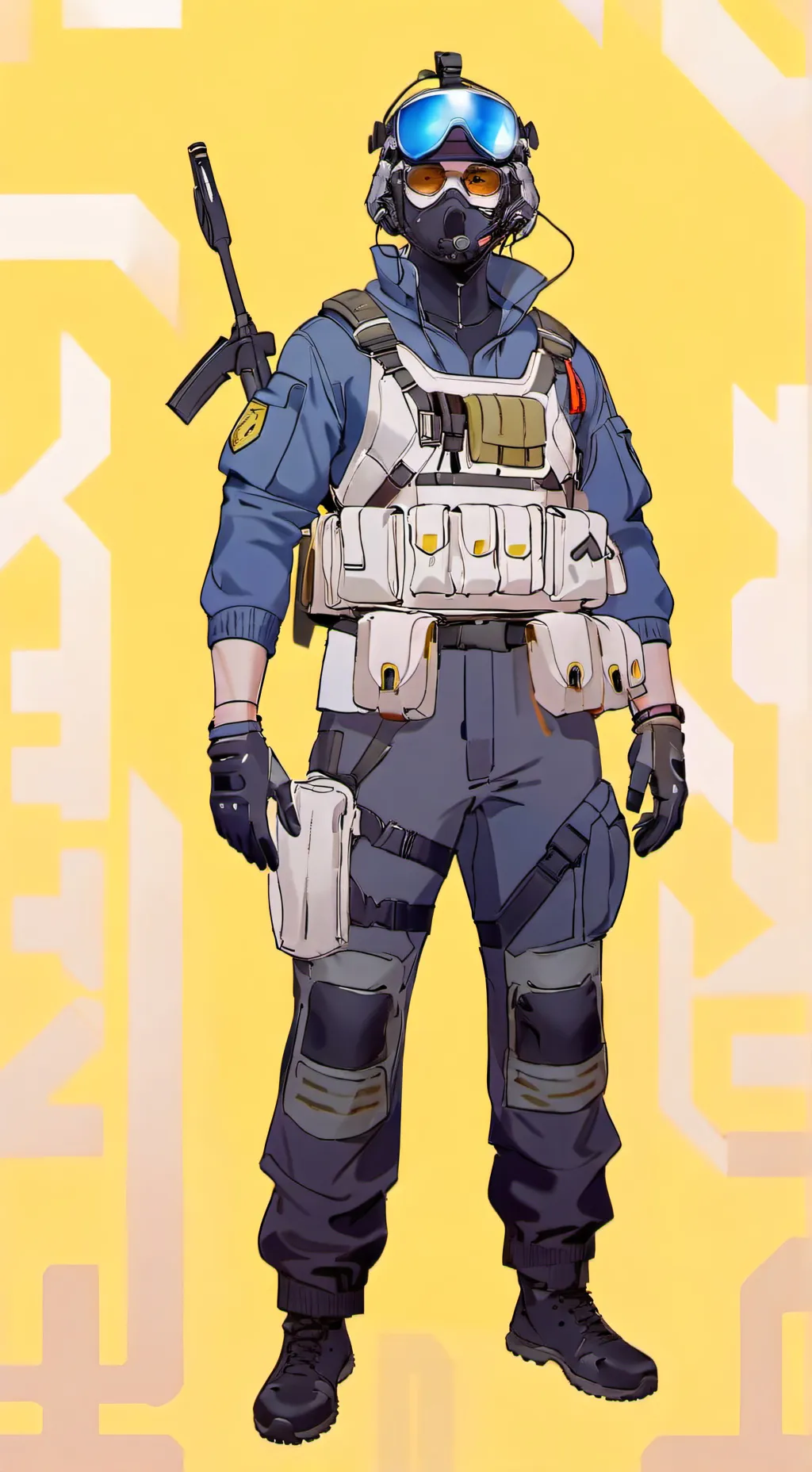 ai character: el call of duty  background