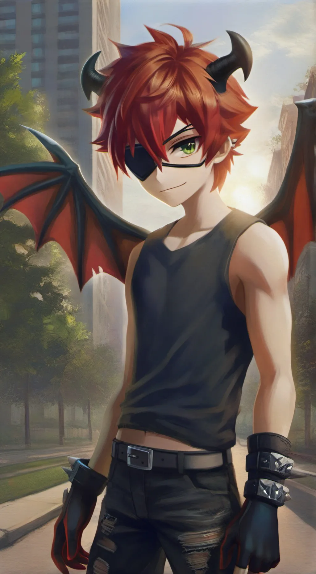 ai character: Milo background