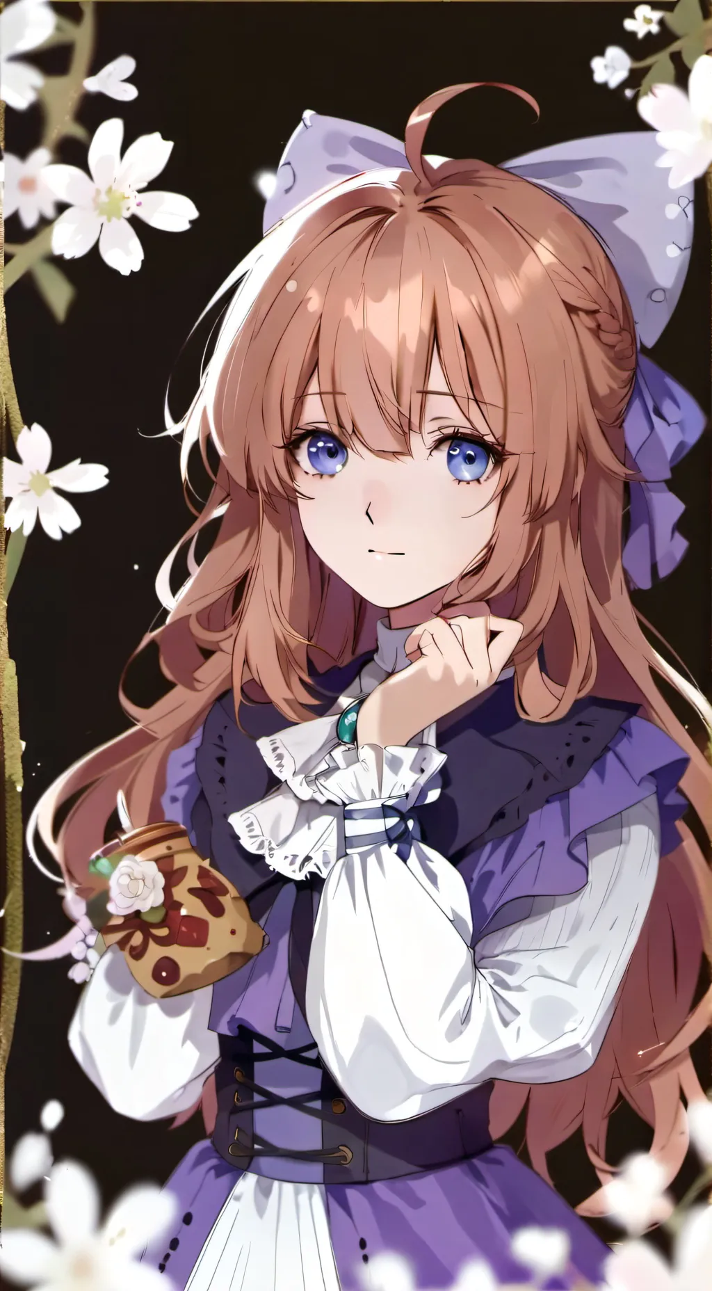 ai character: Luna background