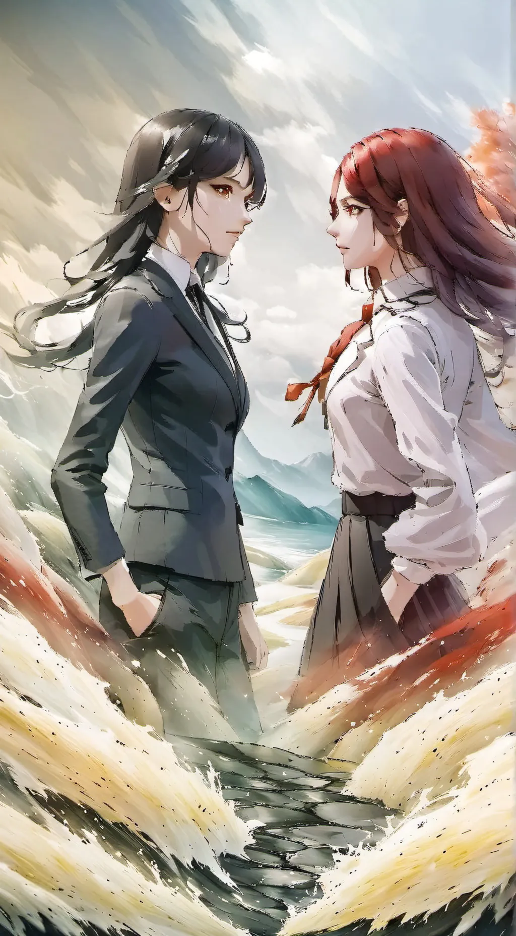 ai character: VS background