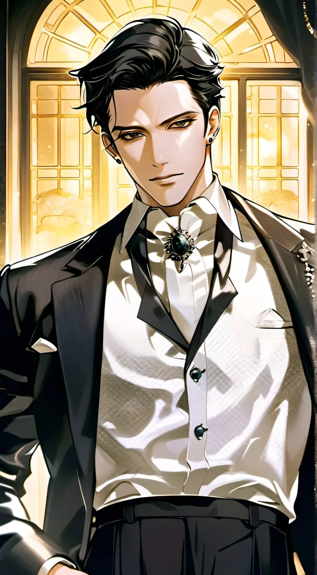 ai character: Leo background