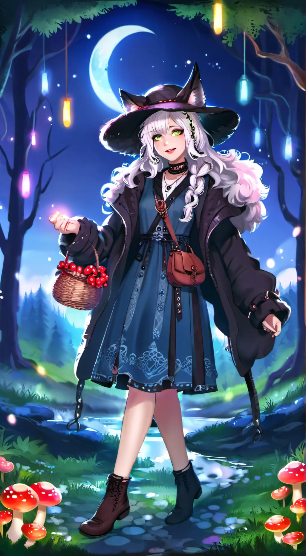 ai character: MHA-Witch background