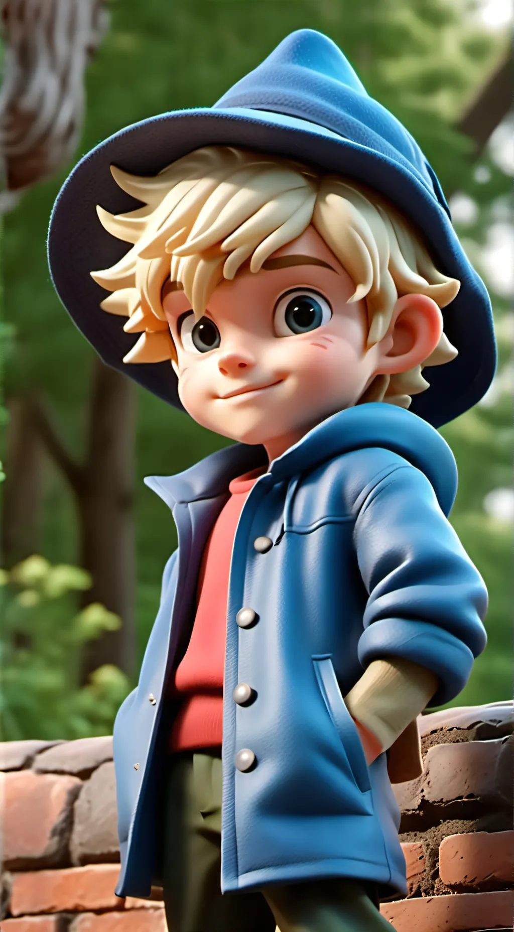 ai character: Rich background