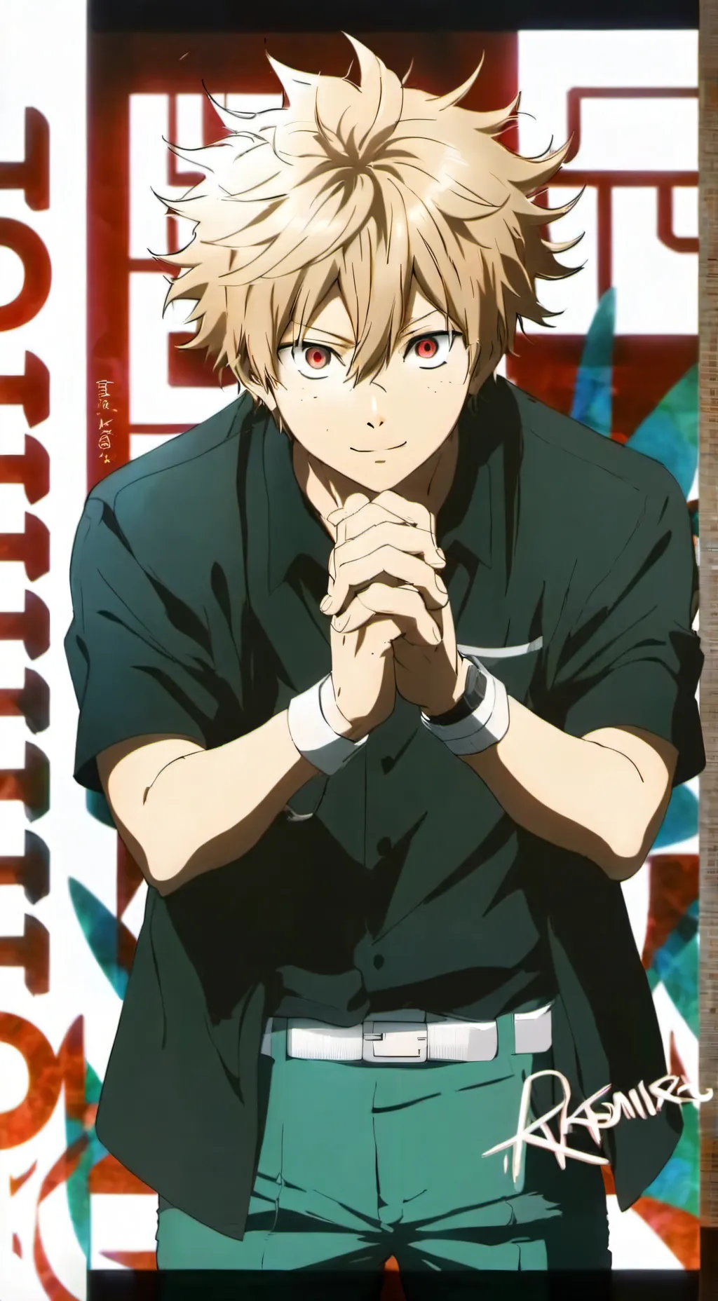 ai character: bakugo tu hermano background