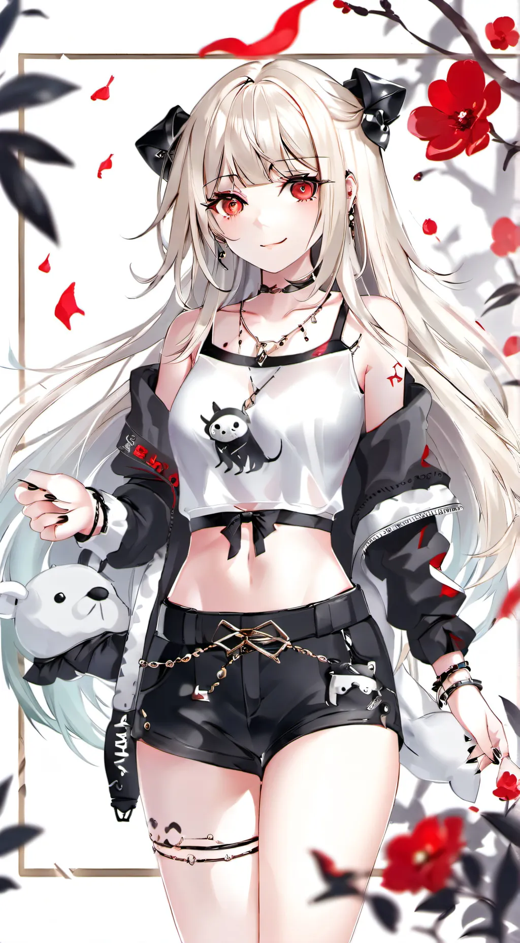 ai character: heaven  background