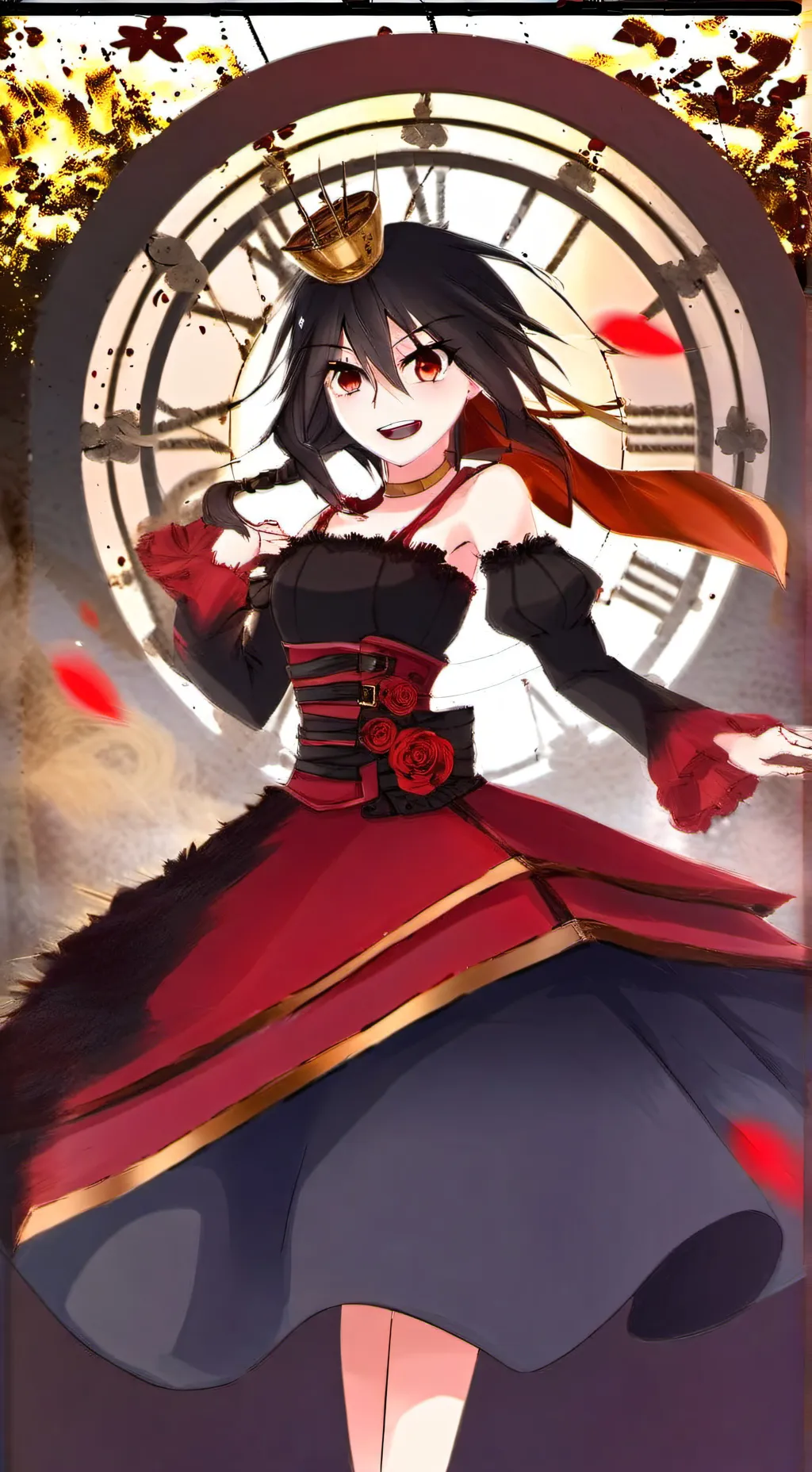 ai character: Kurumi background