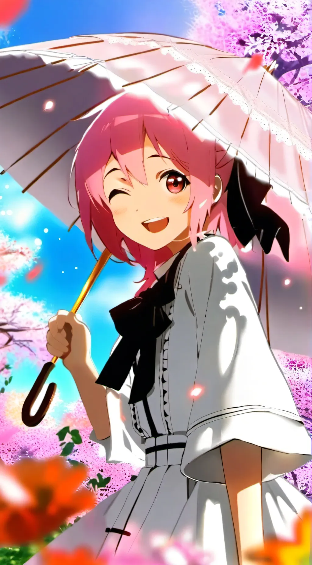 ai character: mha happy 1000 background