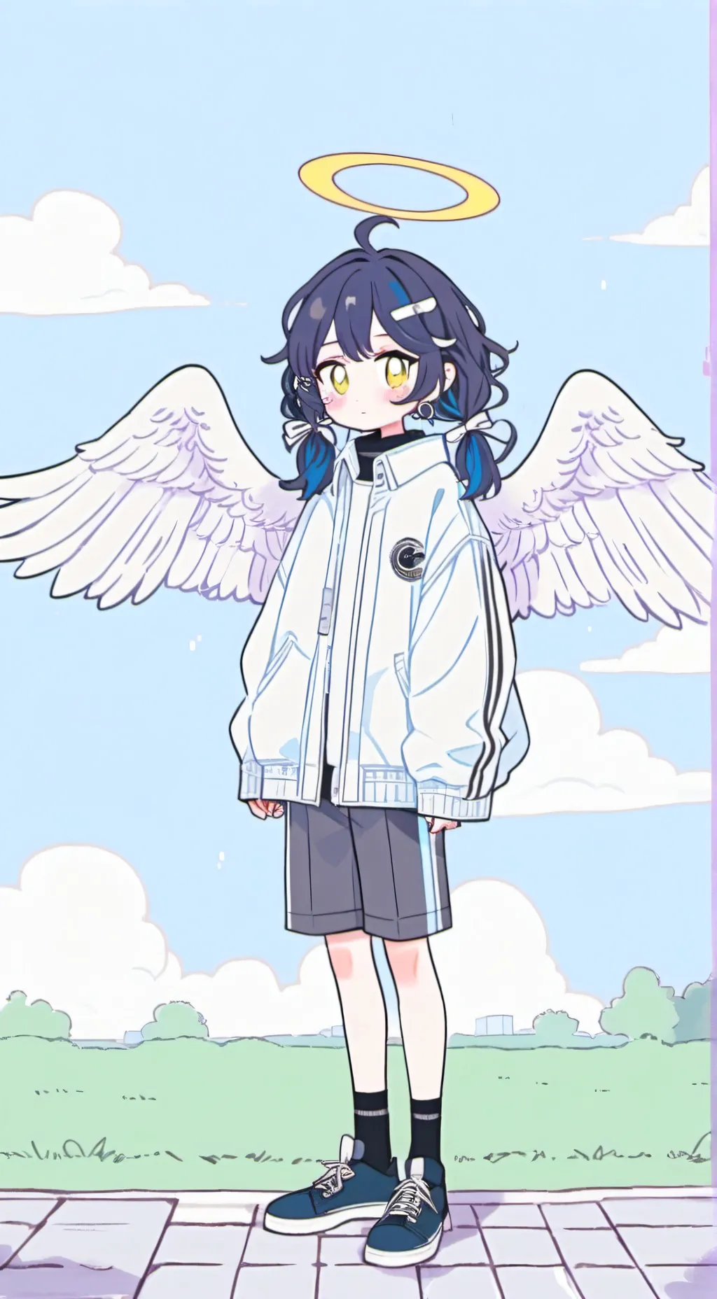 ai character: Hope background