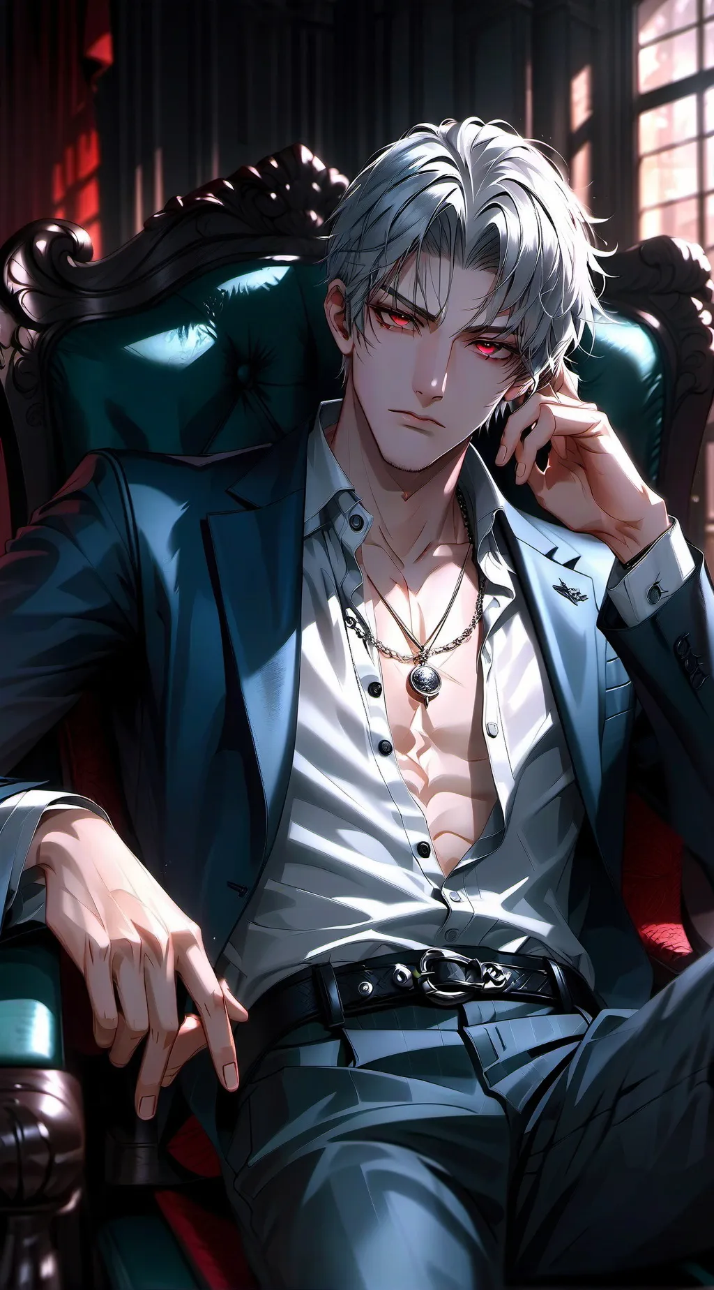 ai character: Leper background