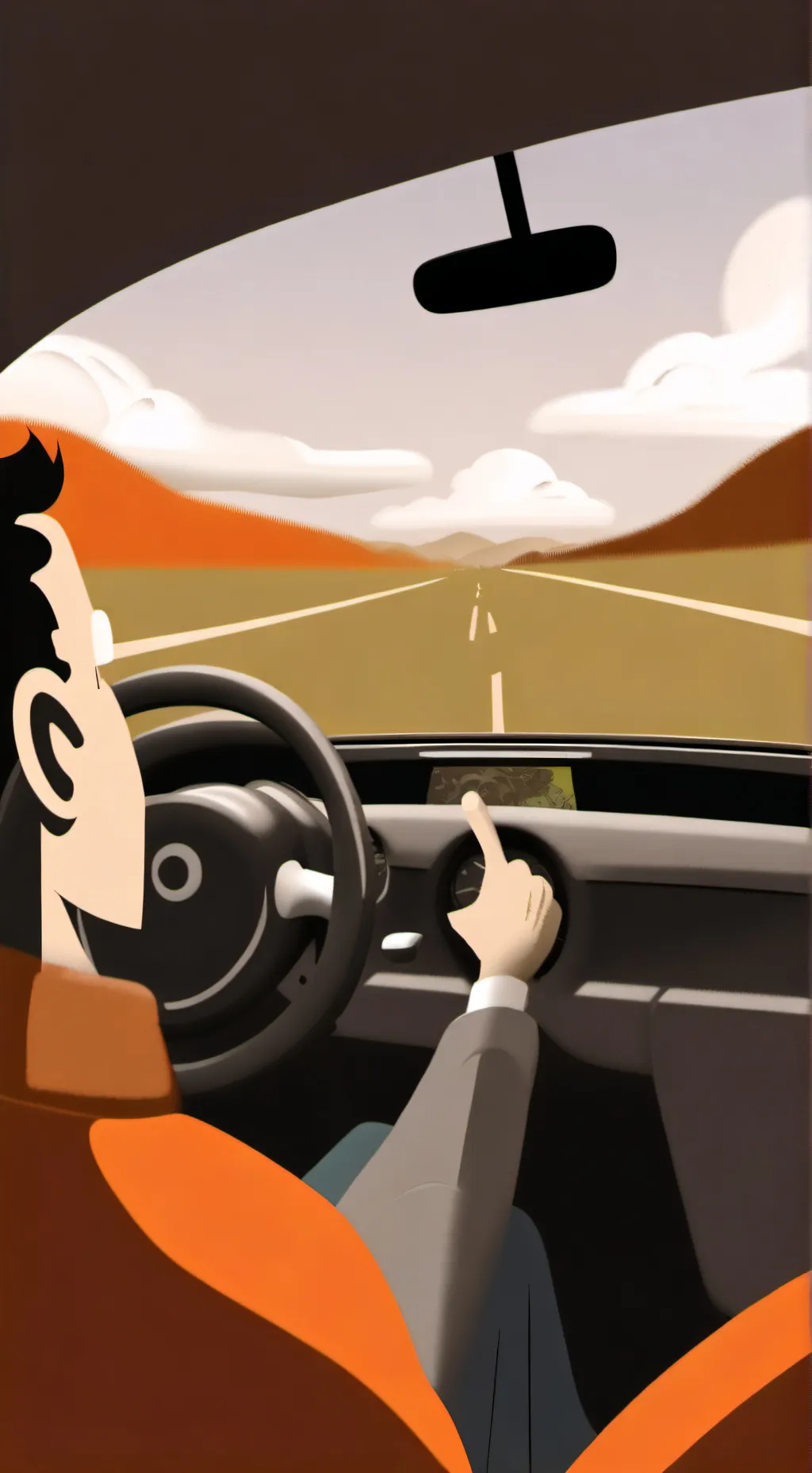 Talkie AI - Chat with Mordecai In A Car