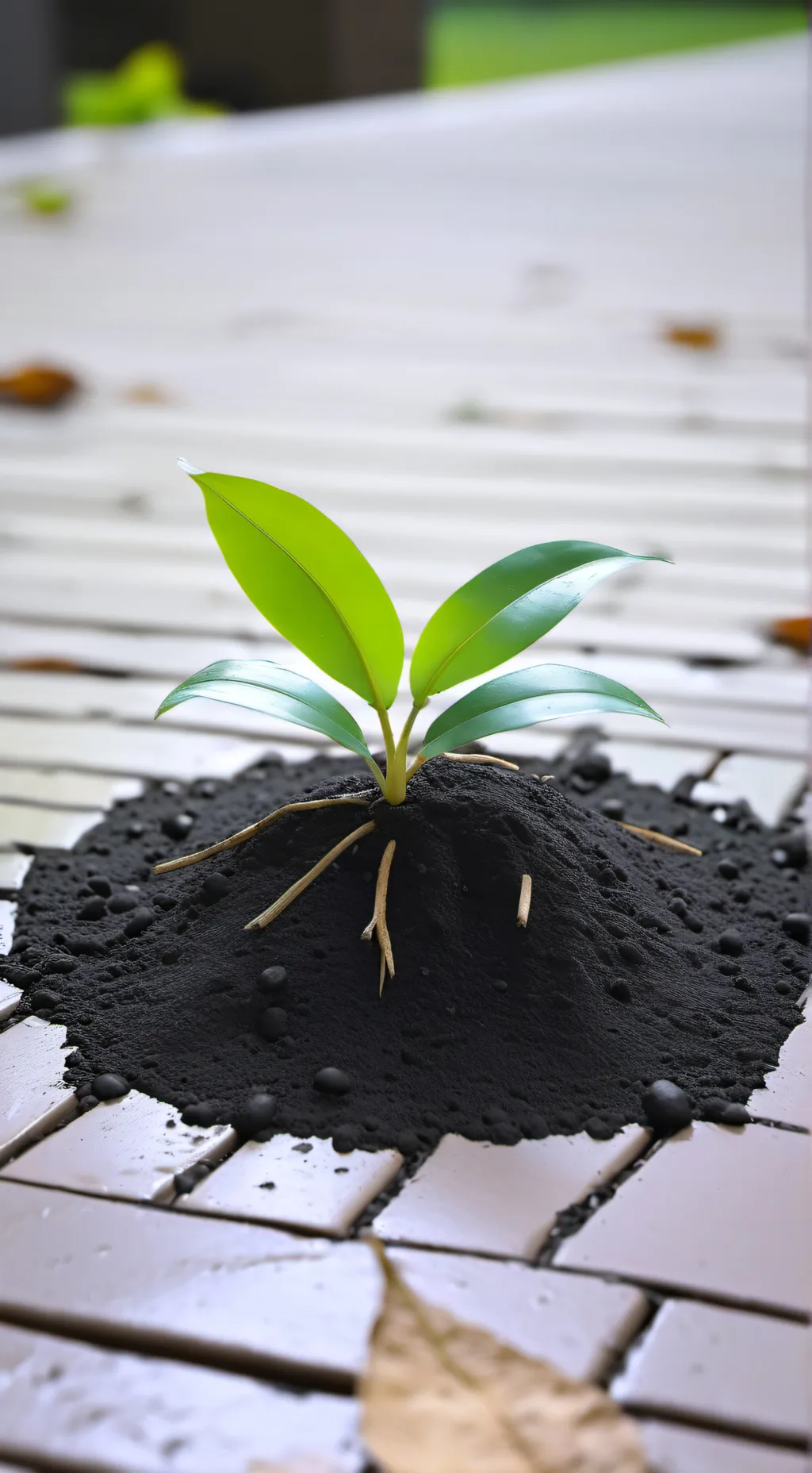 ai character: Dirt infection background