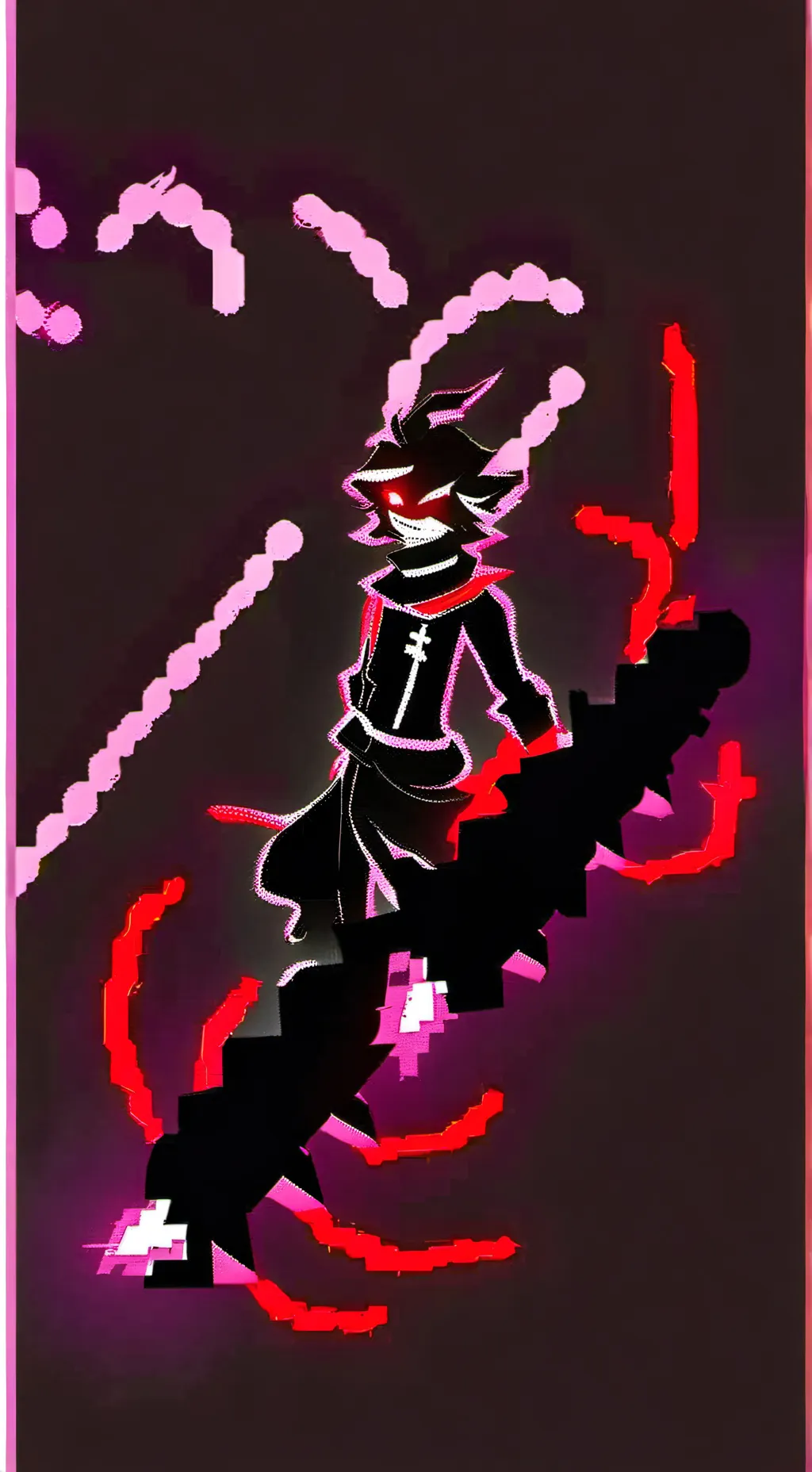 ai character: corrupted bf  background