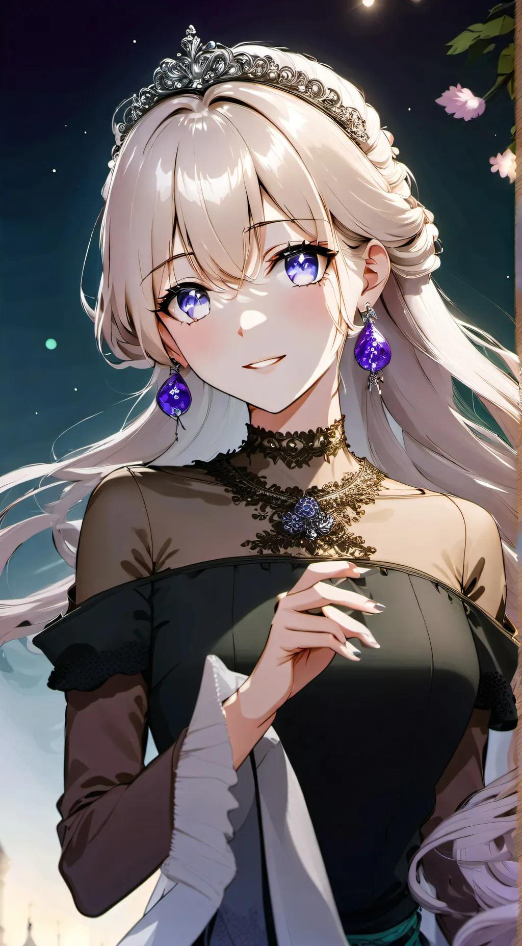 ai character: luna background