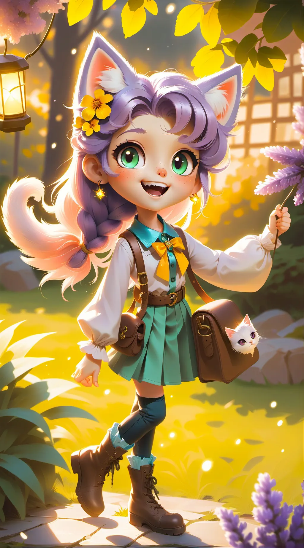 ai character: lilly background