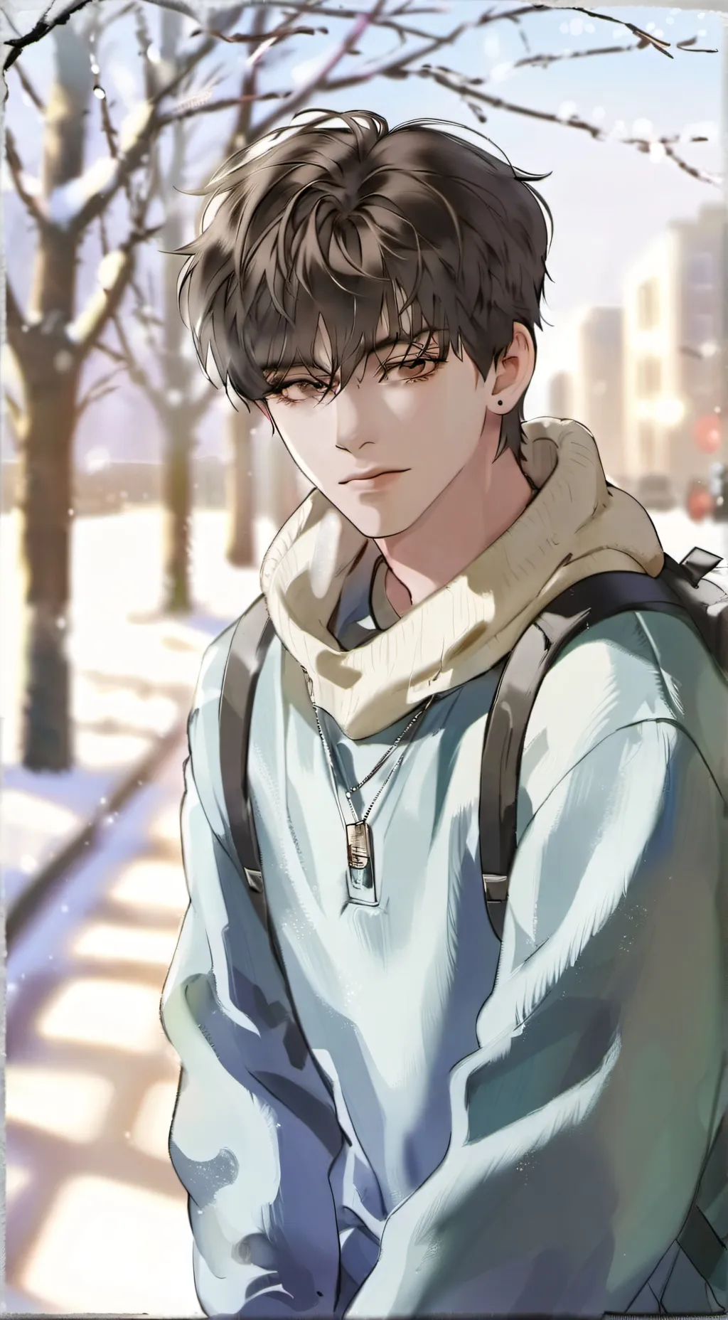 ai character: Lee Taehyung  background