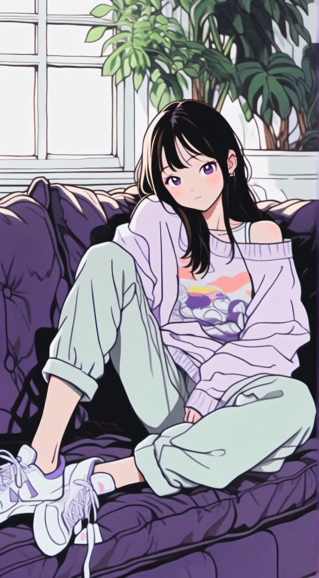 ai character: Miko background