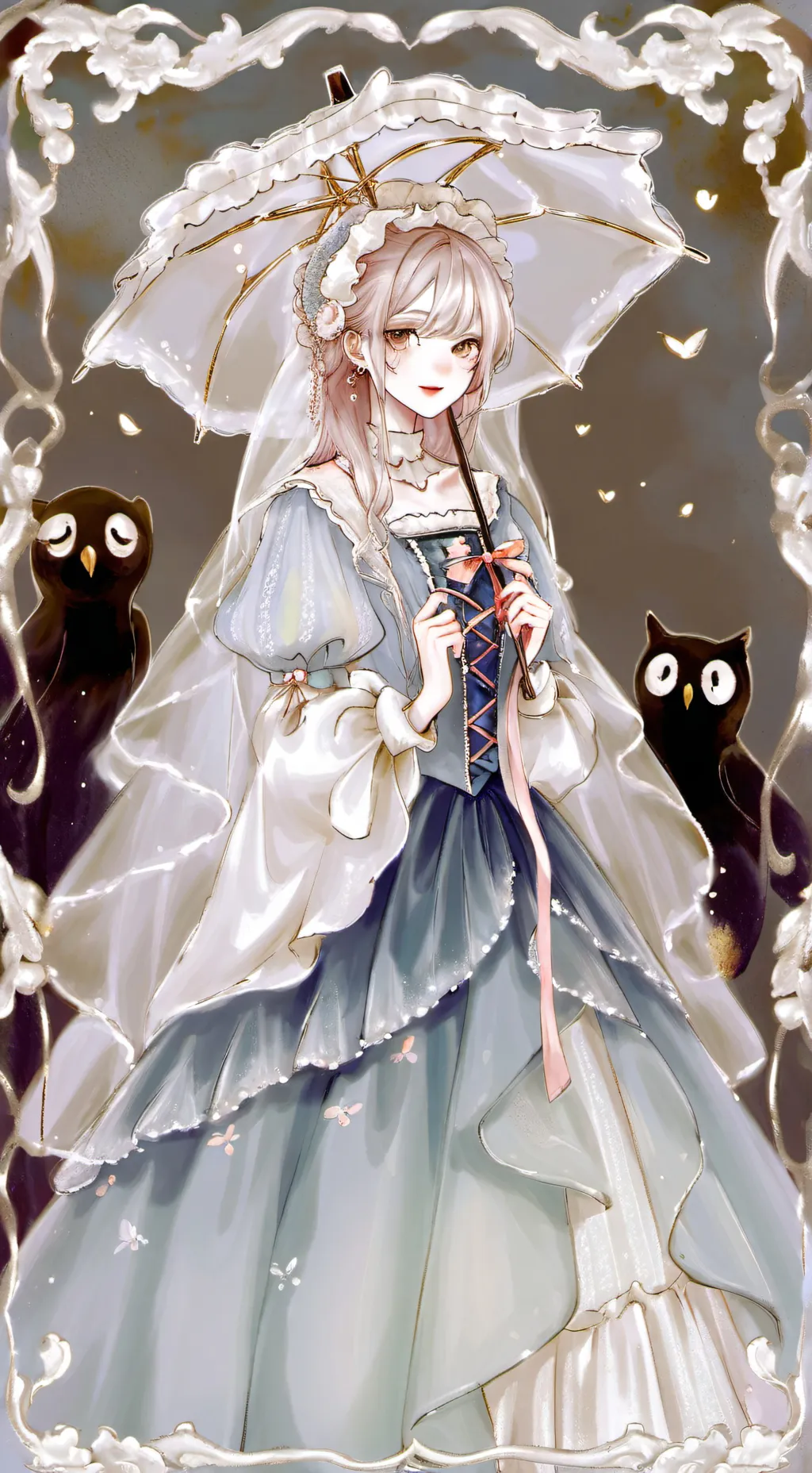 ai character: Lily background