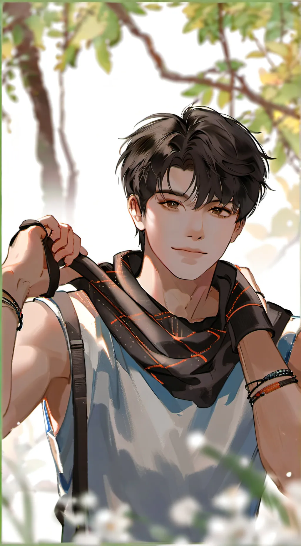 ai character: Paul parti 2 background