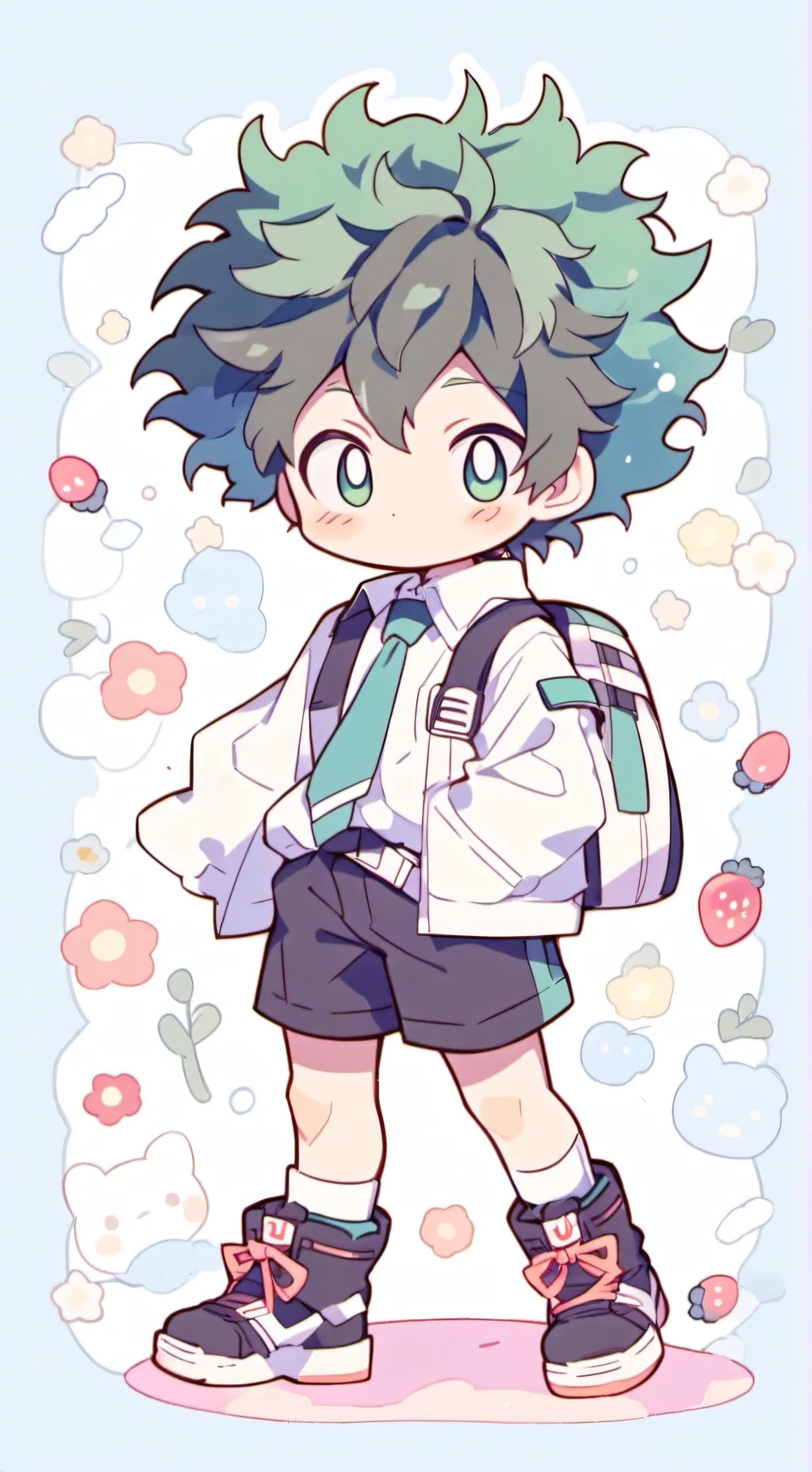 ai character: Izuku a gihun background