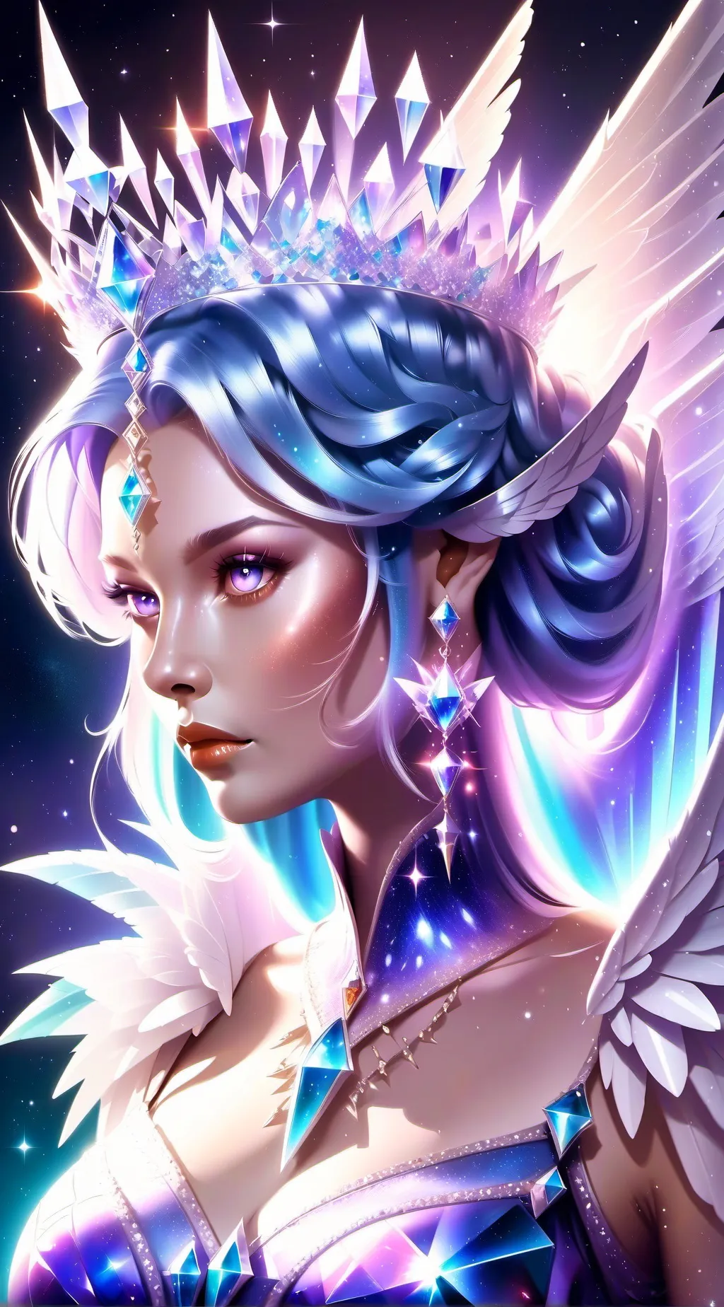 ai character: Queen Nova 2 background