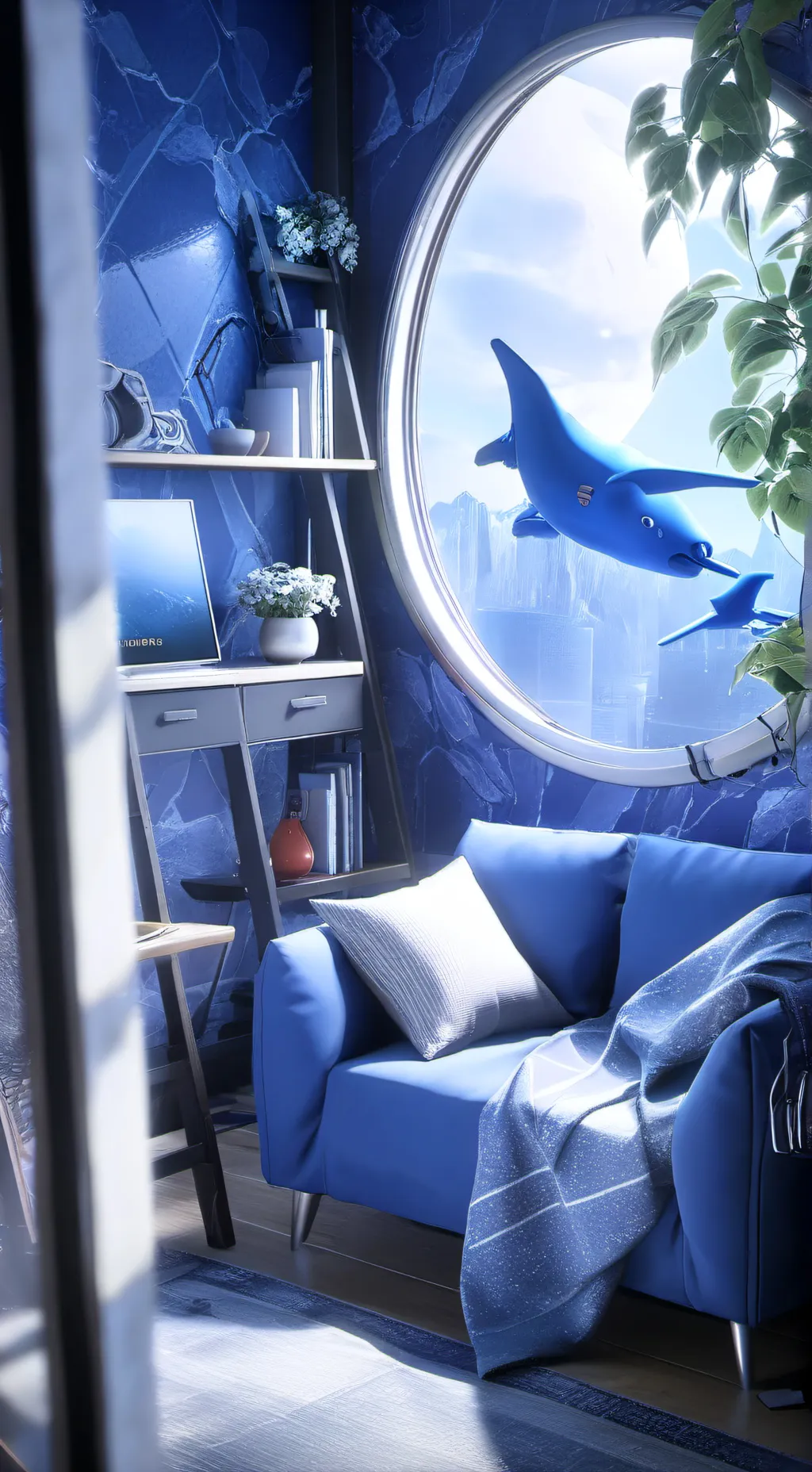 ai character: plane humans background