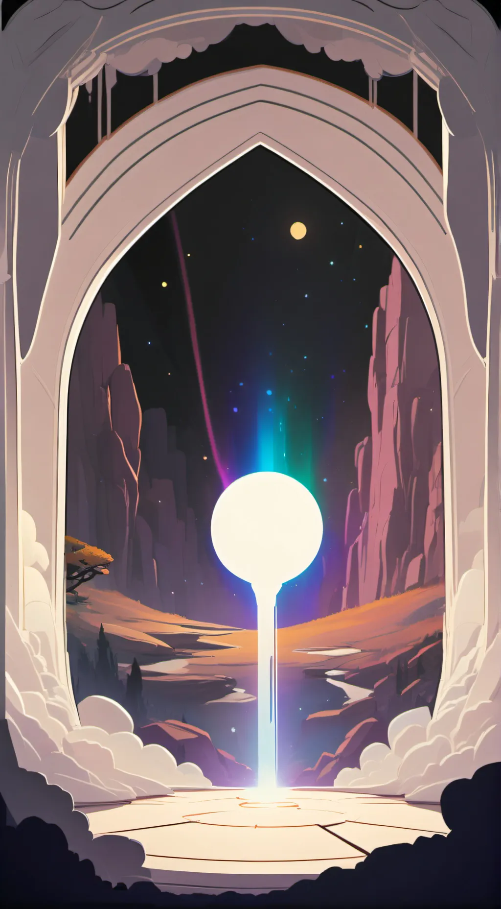 ai character: Anything background