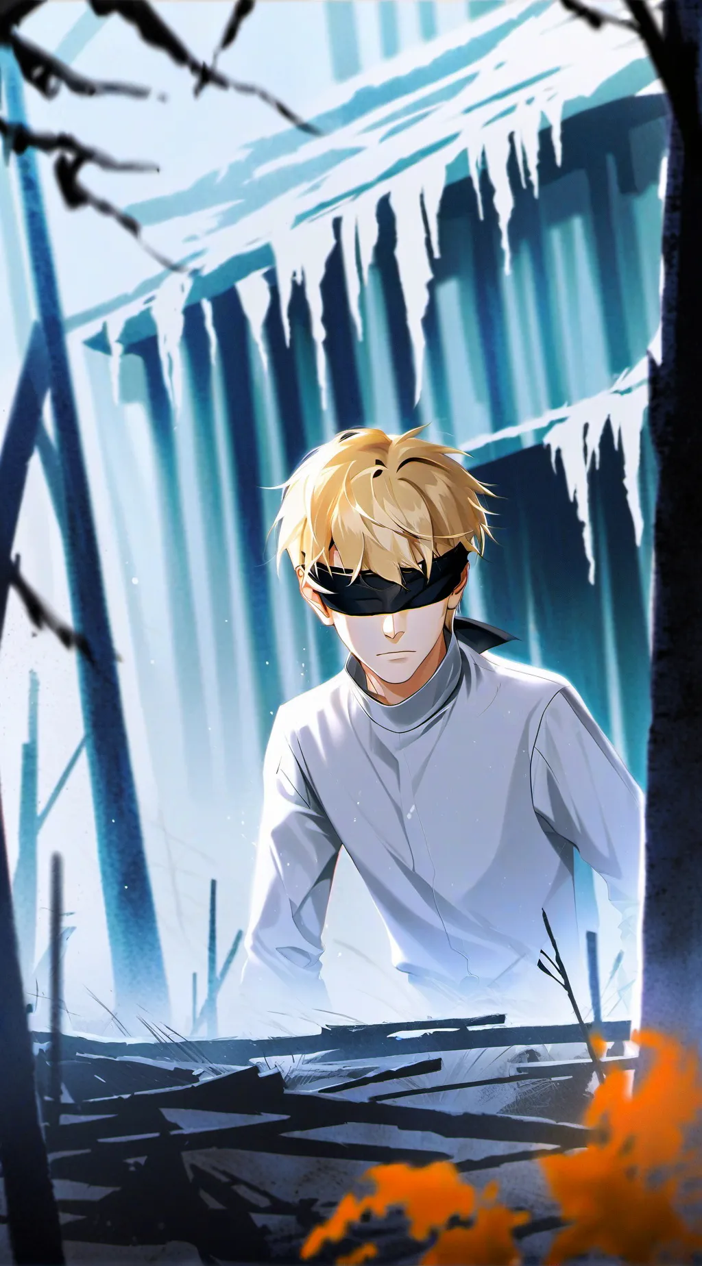 ai character: 24h in a room background