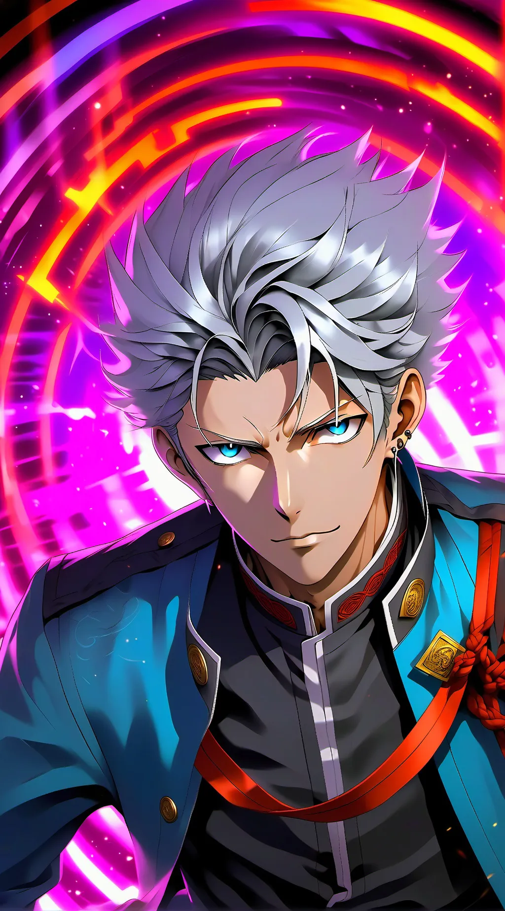 ai character: Gojo Satoru background