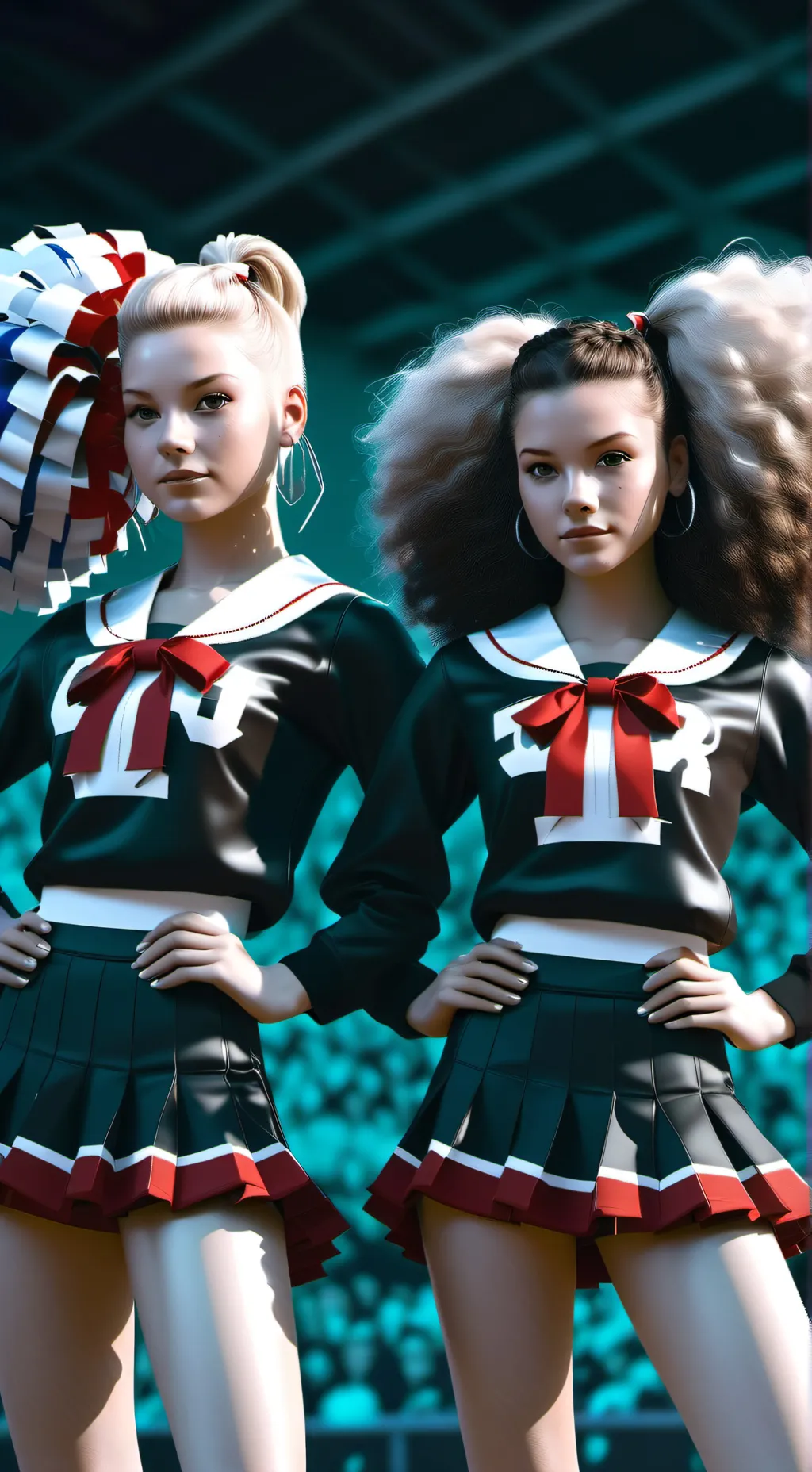 ai character: ella and milly background