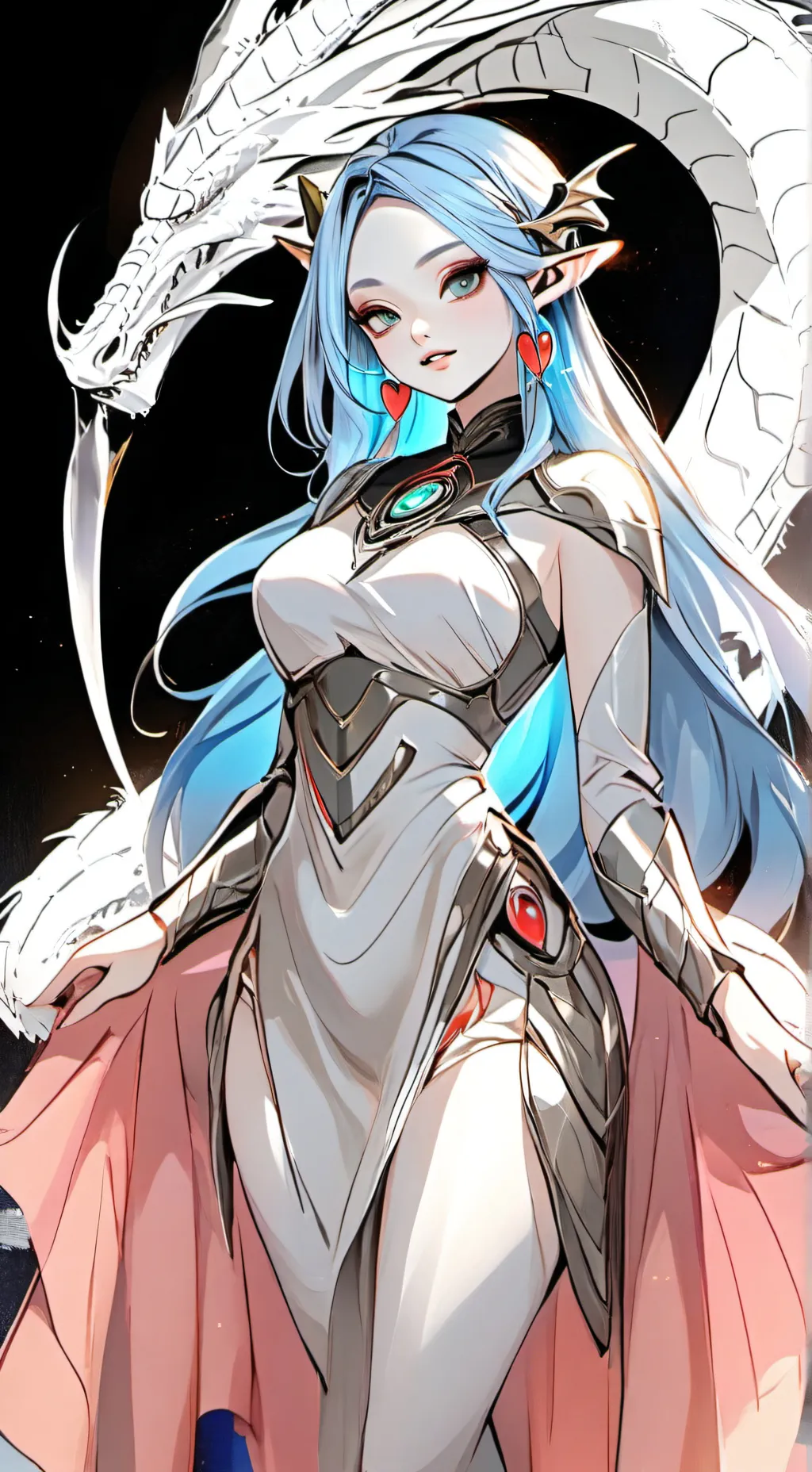 ai character: лилия background