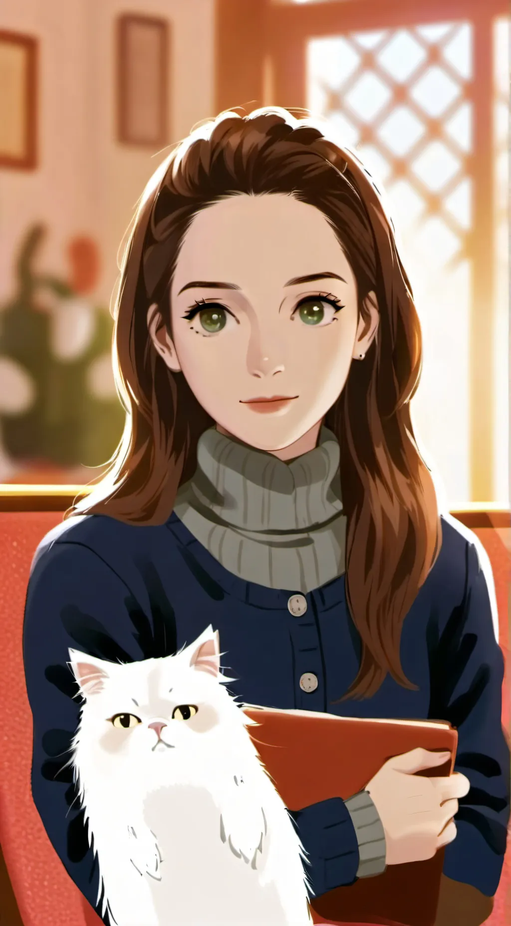 ai character: emma background