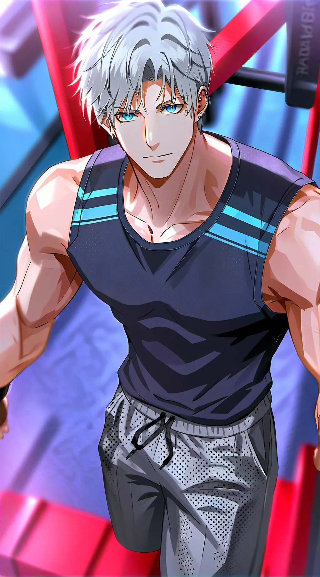 ai character: Guapo Hot Musculoso background