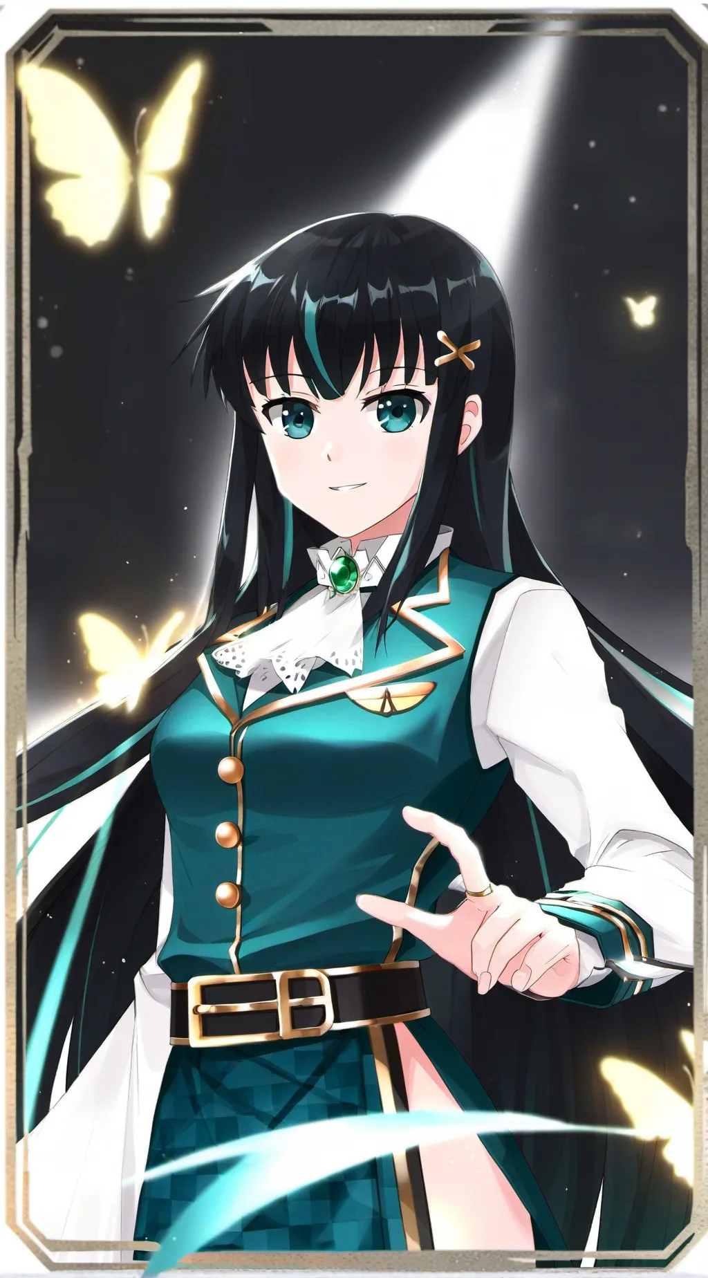 ai character: luna background