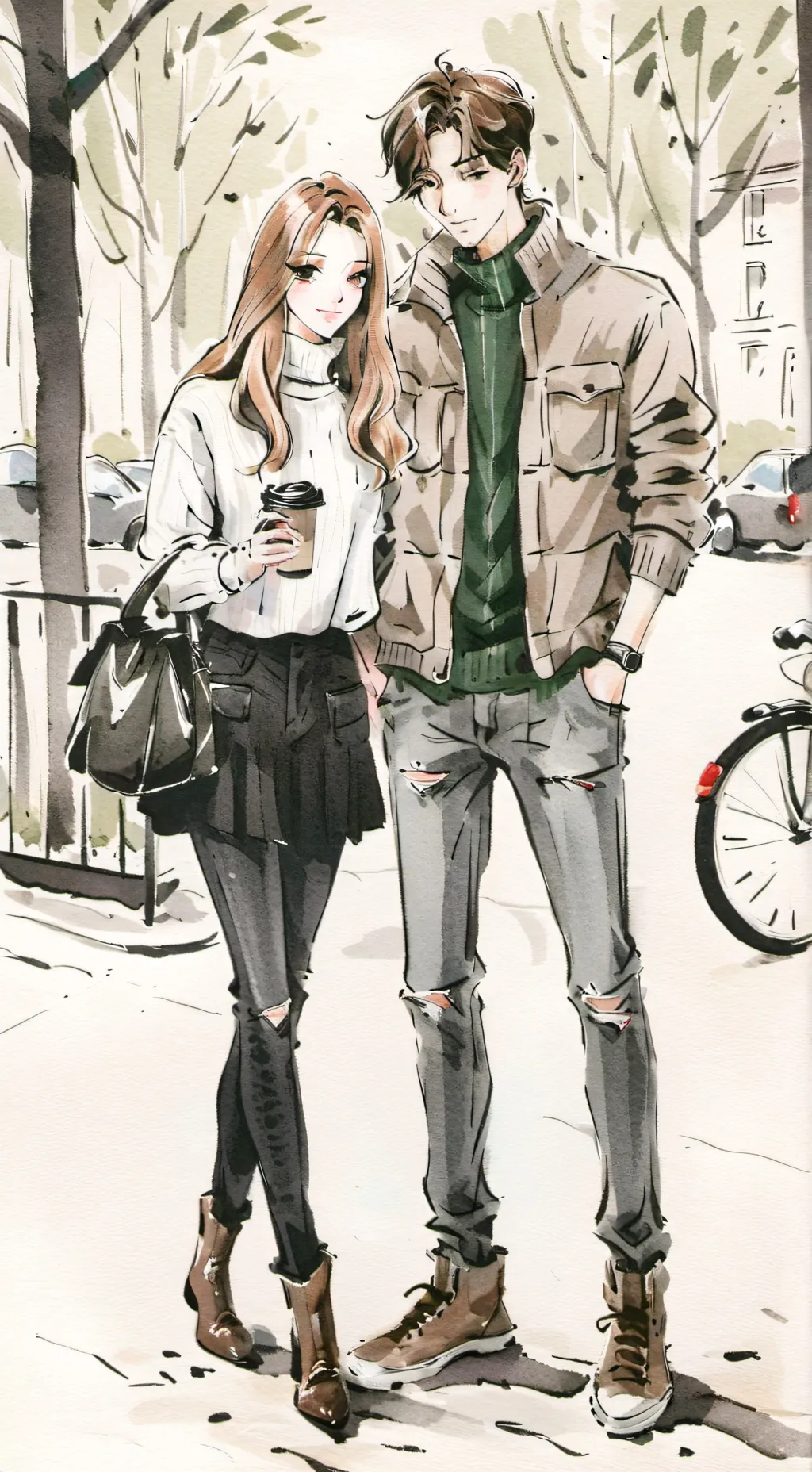 ai character: Cooper background