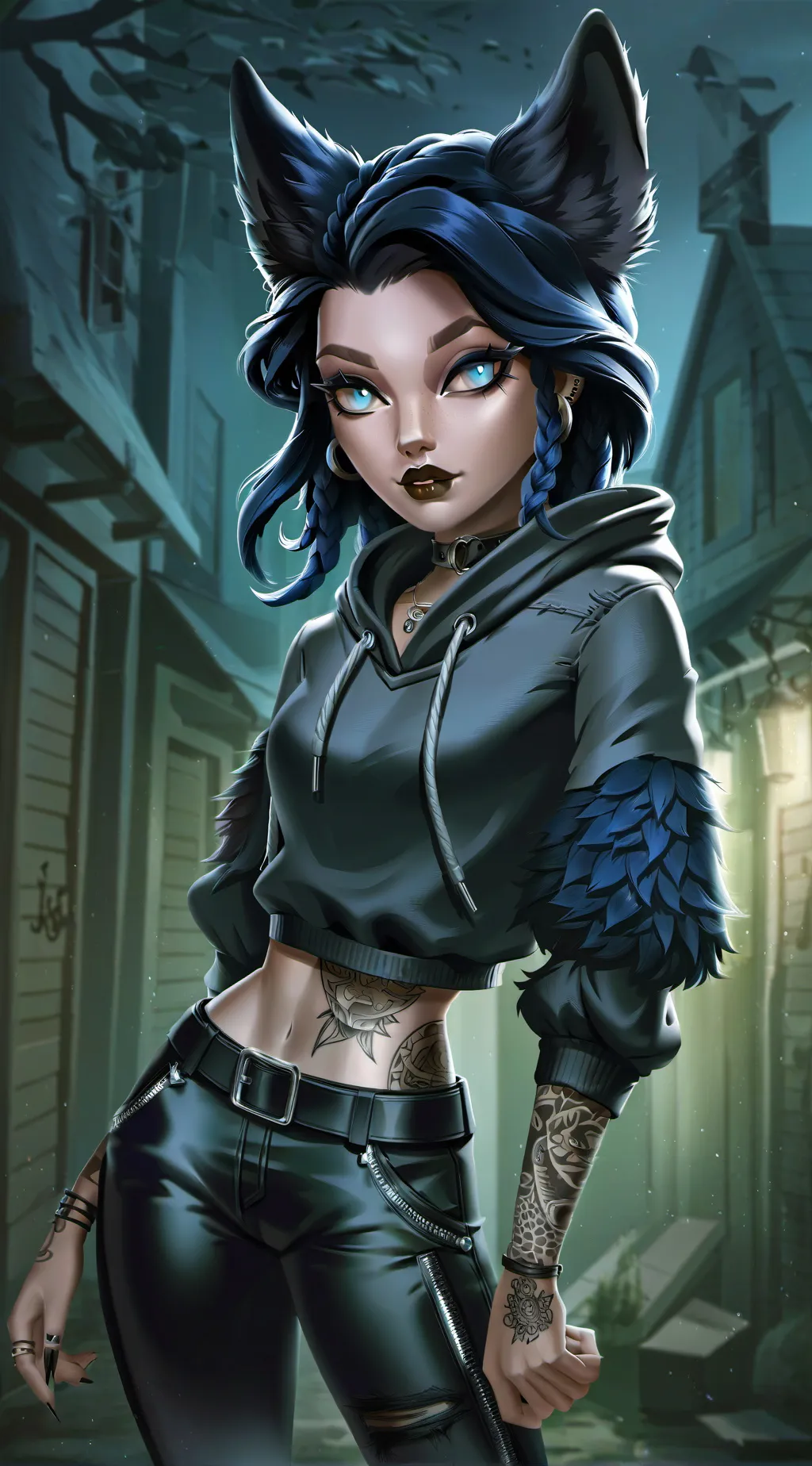 ai character: alaster  background