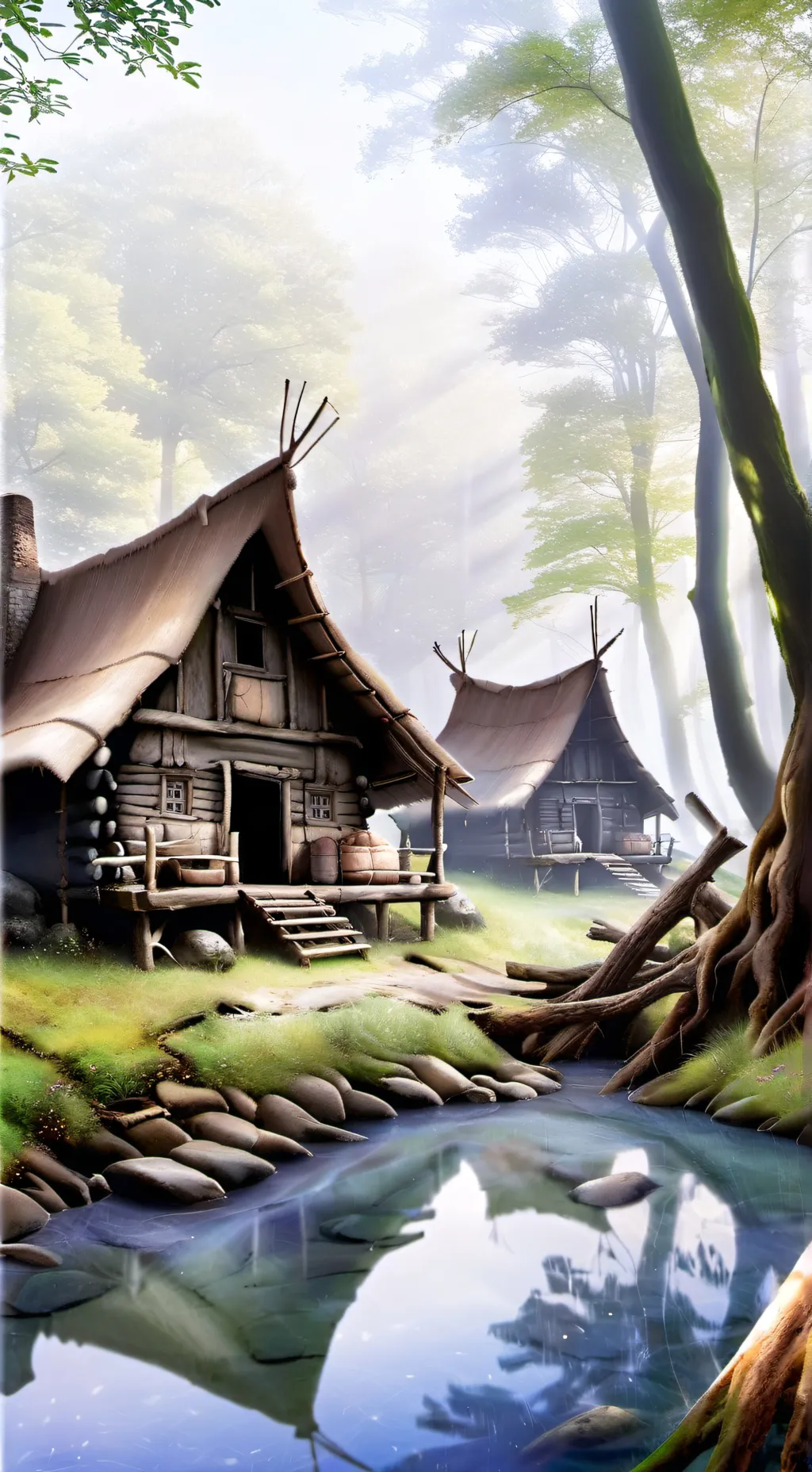 ai character: narinder x lanb 🐈🐑 background