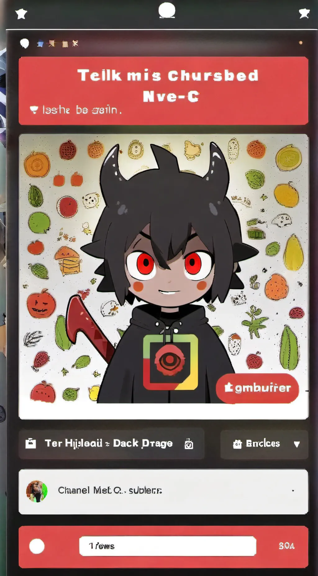 ai character: THE YOUTUBERS!1!1! background