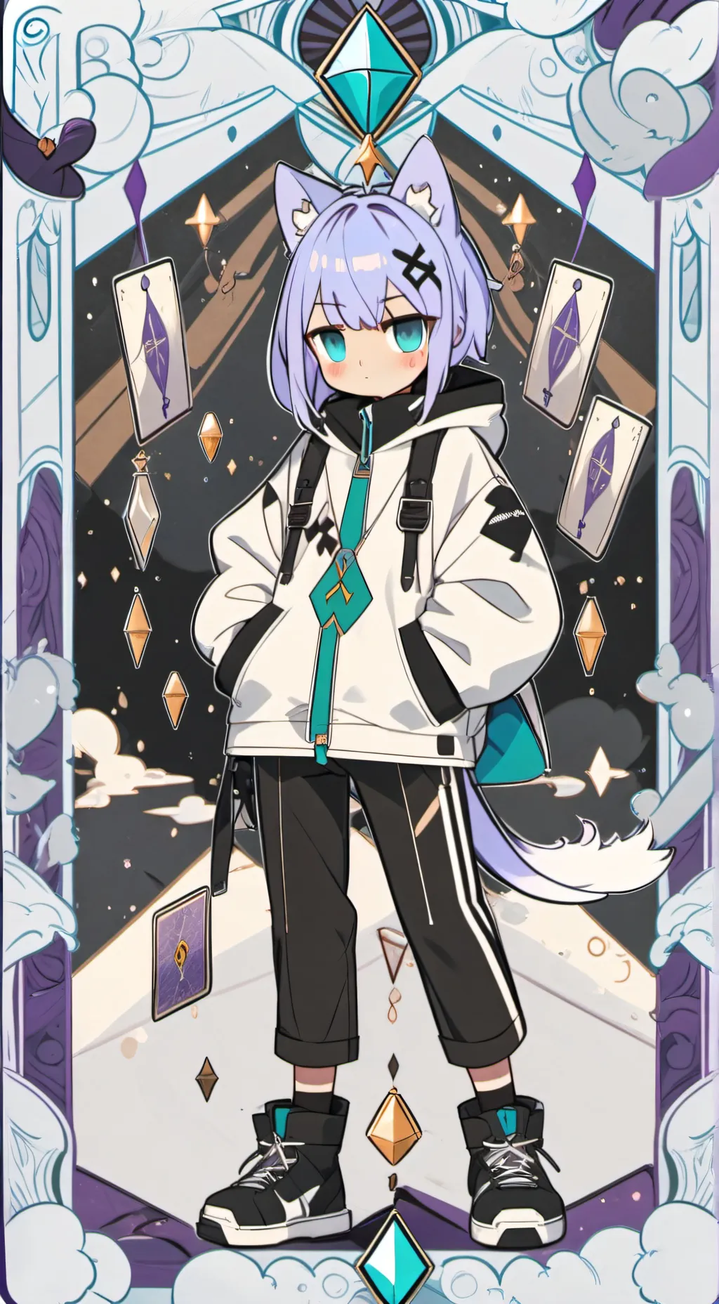 ai character: Angel background