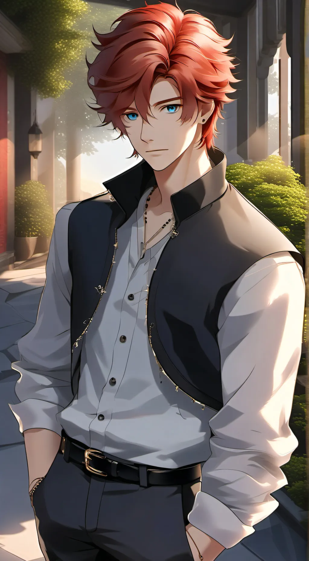 ai character: Darren  background