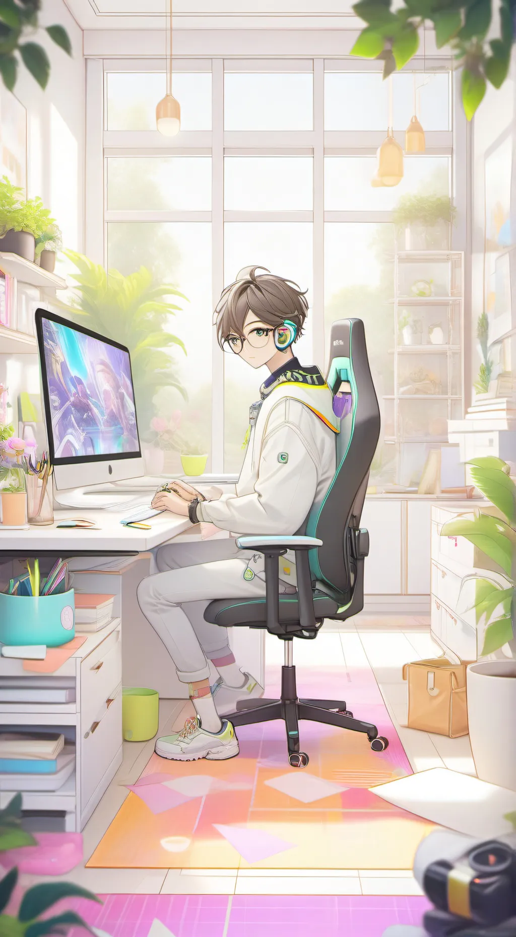 ai character: Cinema Tycoon: Ris background