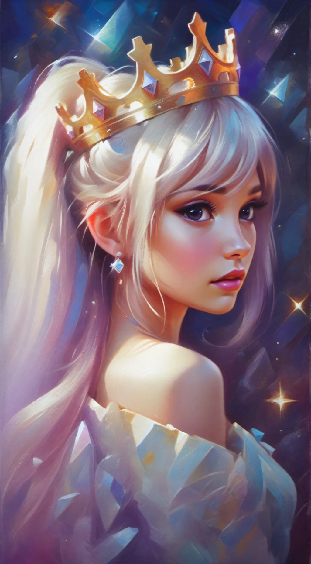 ai character: Queen Nova 2 background