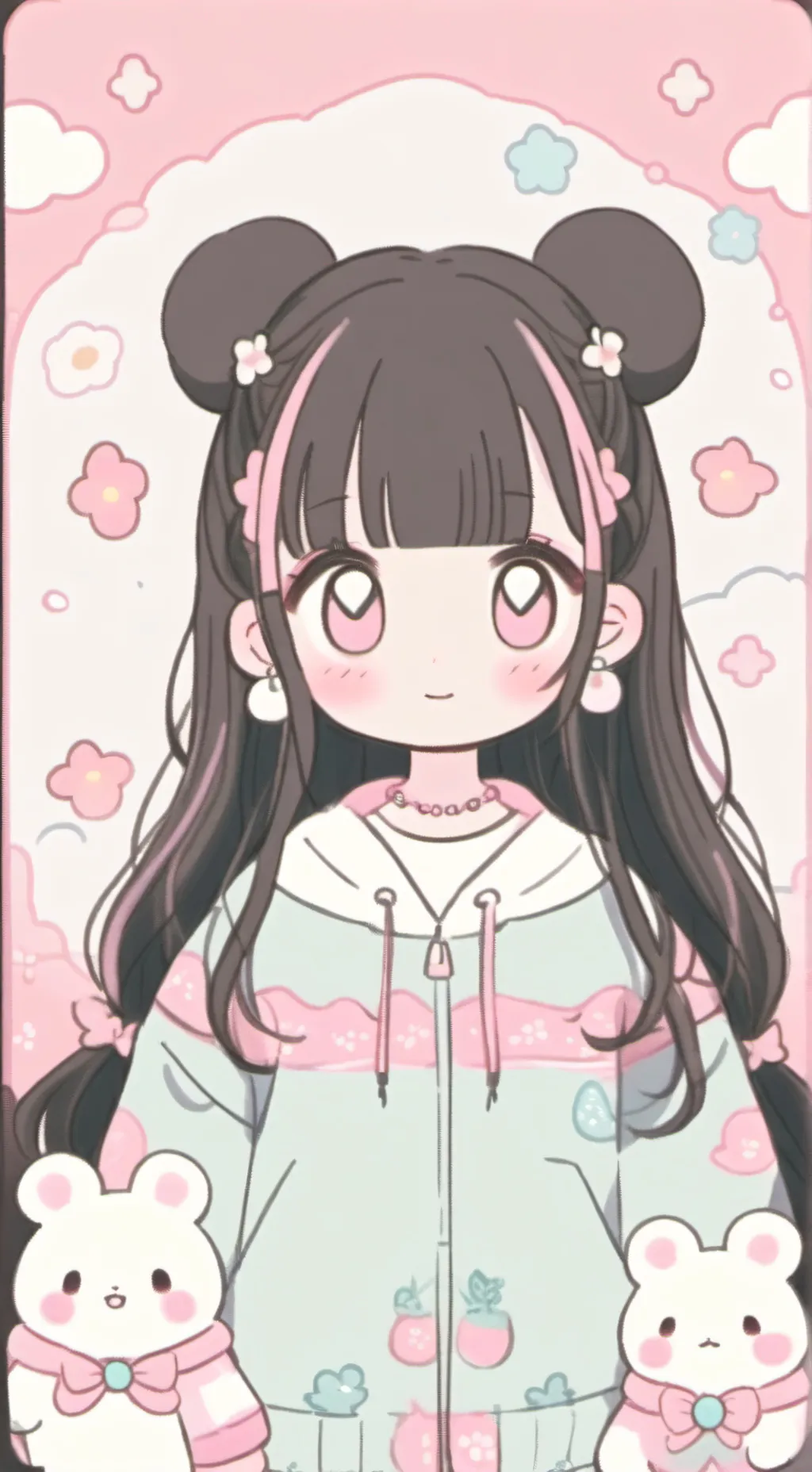 ai character: Wenda pregnant background