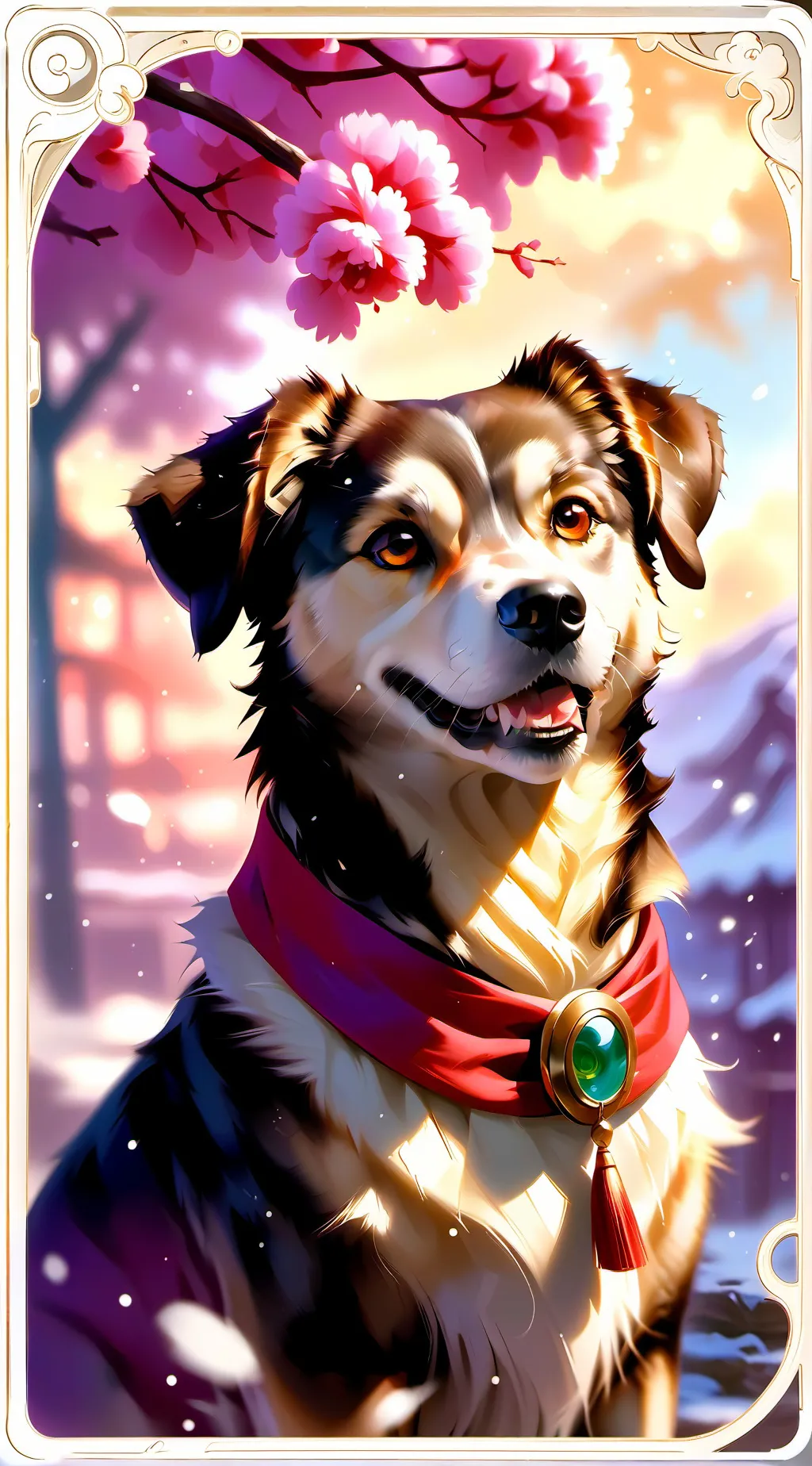 ai character: 🇰🇷korean douge🇰🇷 background